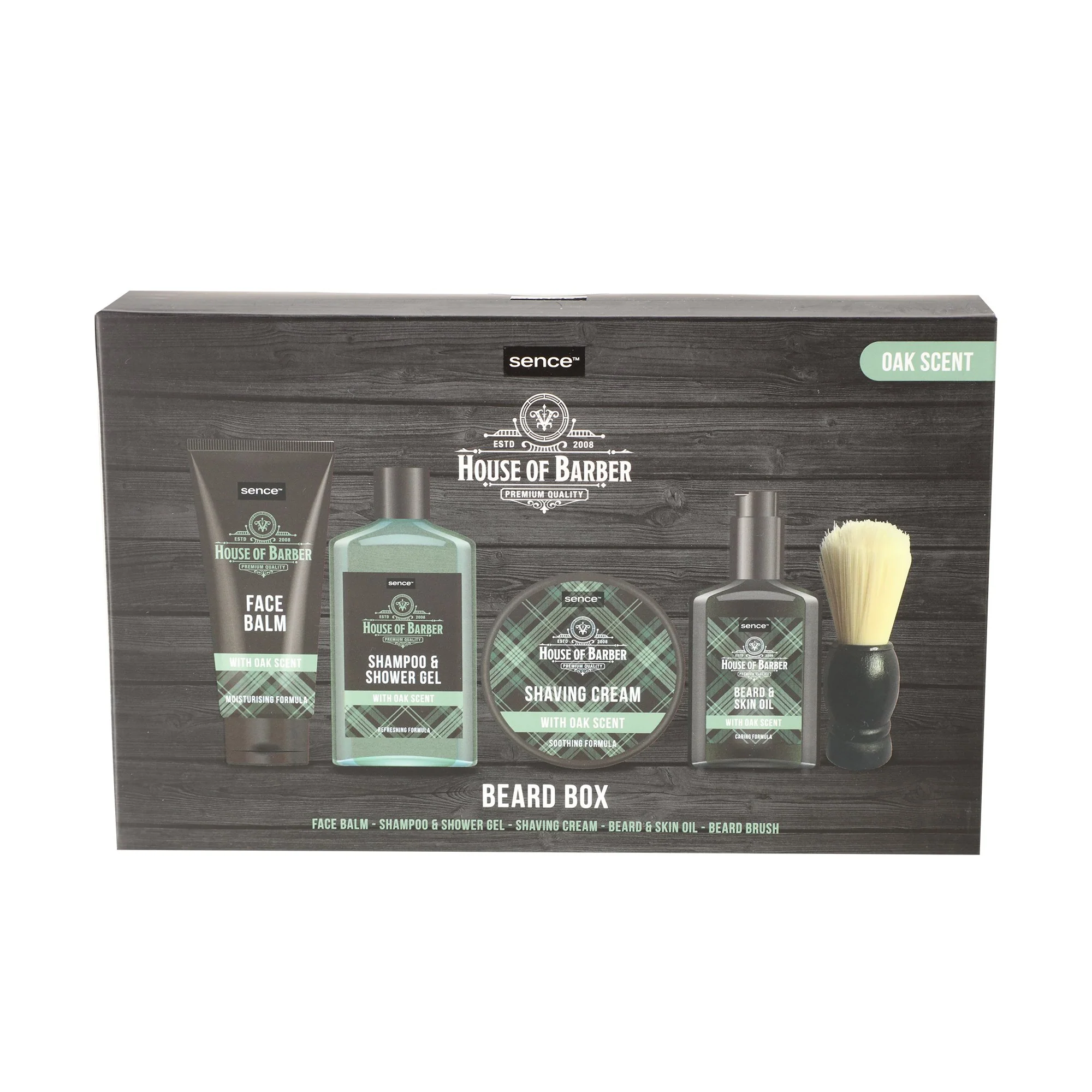 Coffret soin barbe et visage homme