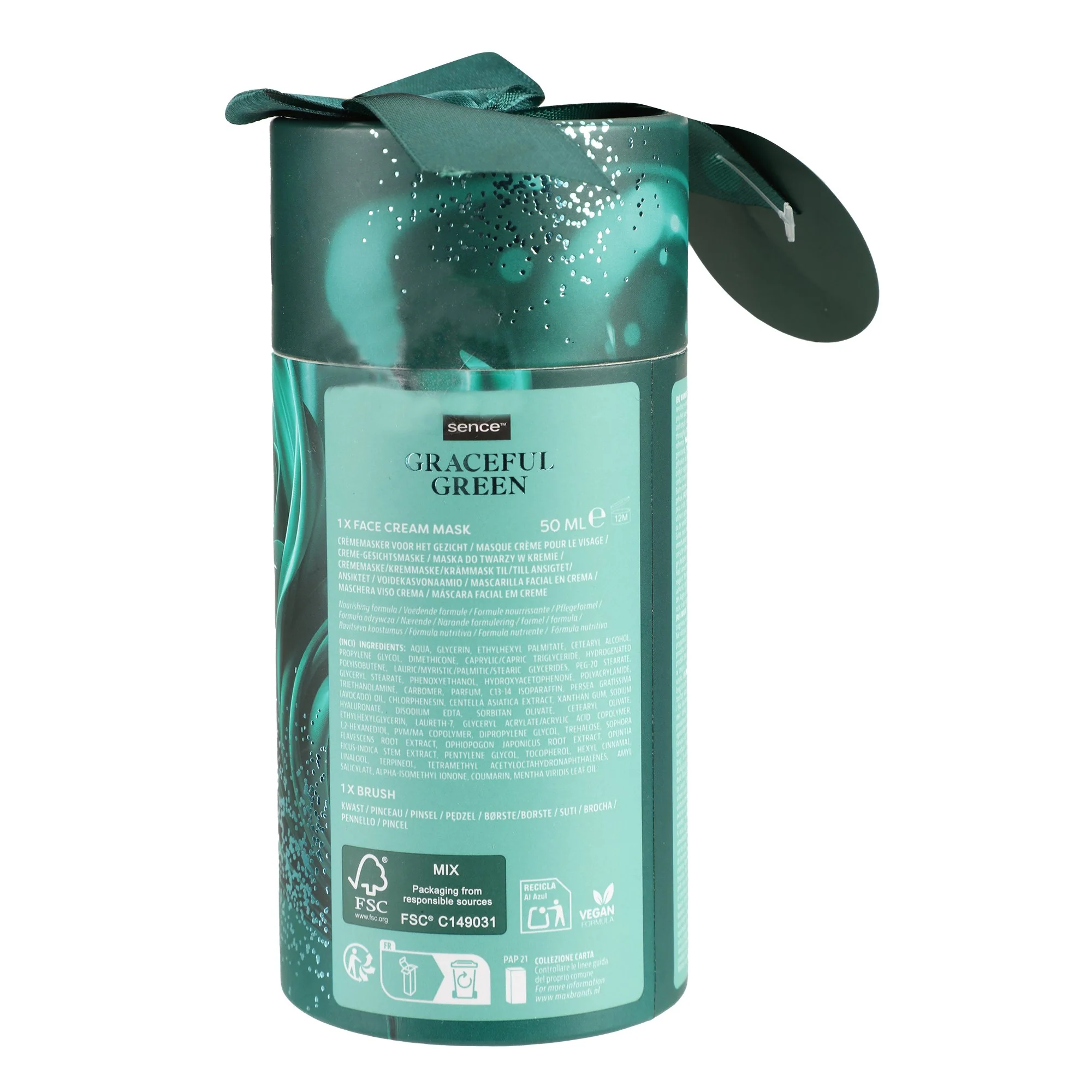 Coffret Visage masque et pinceau en silicone Night Luxe - Image 2