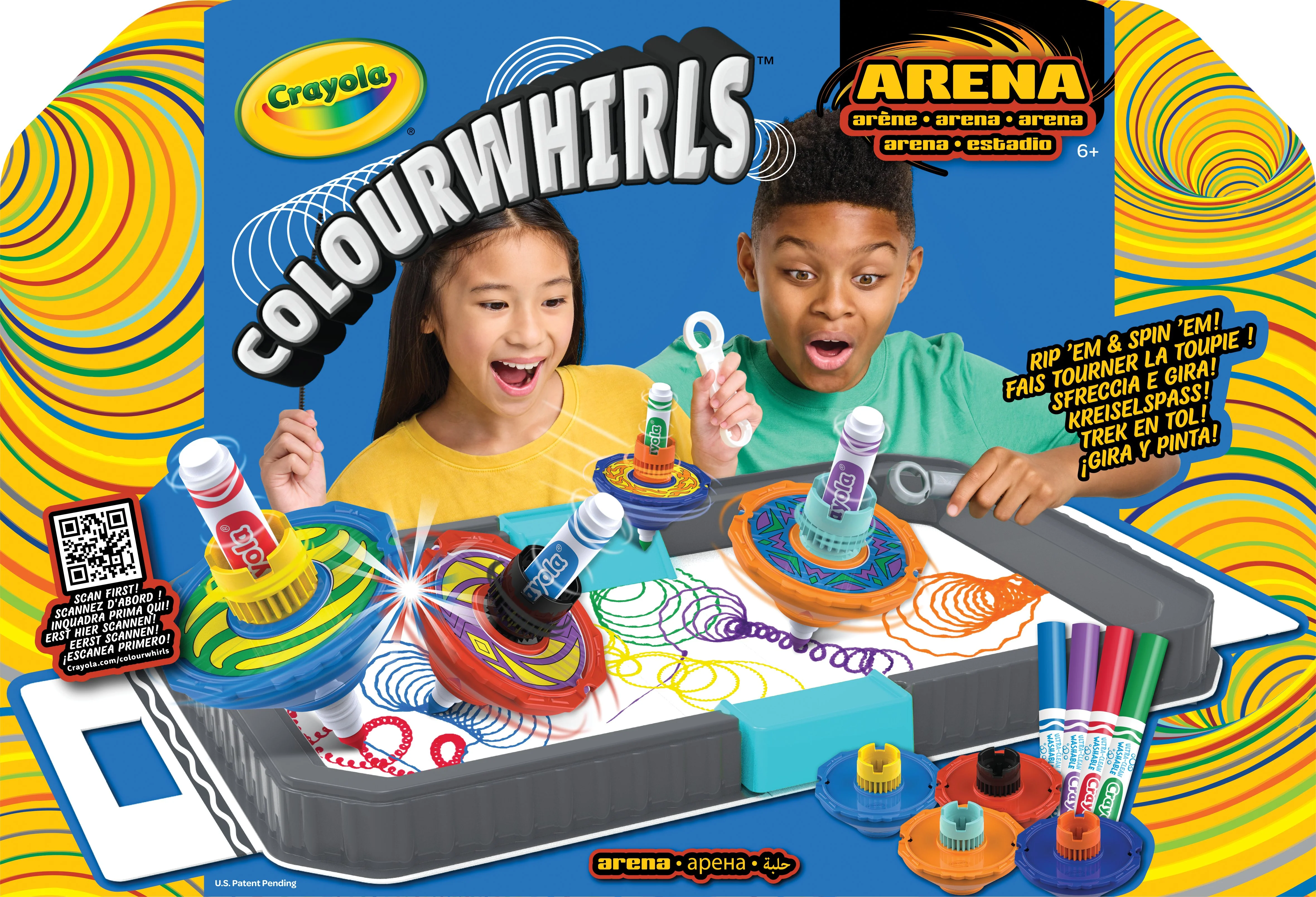 Colourwhirls Battle Arena - CRAYOLA