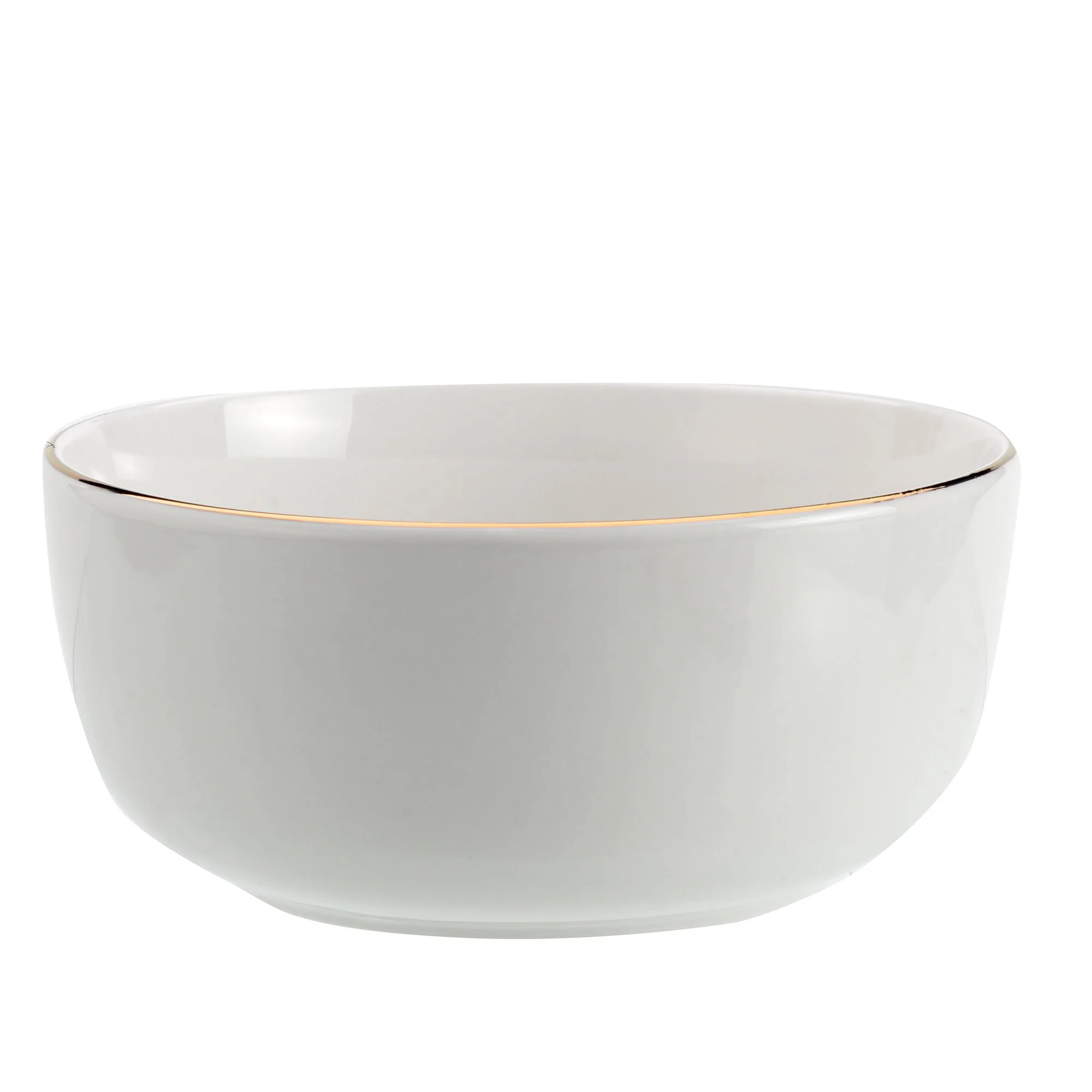 Coupelle en porcelaine bord doré