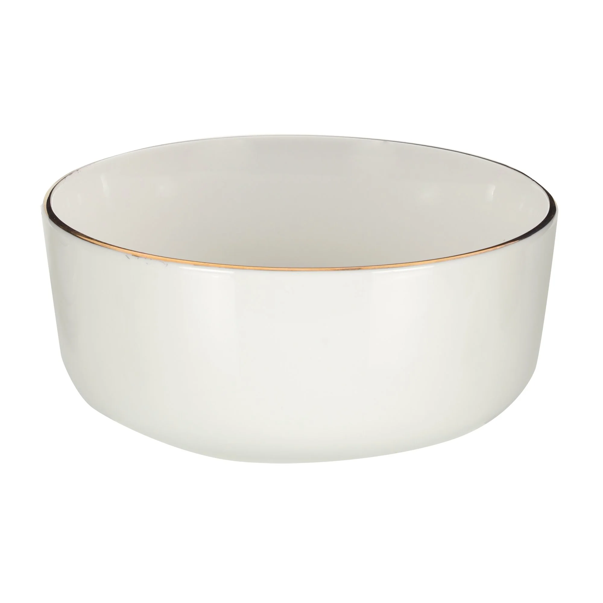 Coupelle en porcelaine bord doré - Image 2
