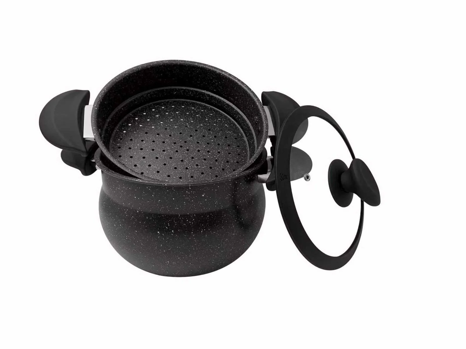Couscoussier effet granite avec induction 24cm et 8L