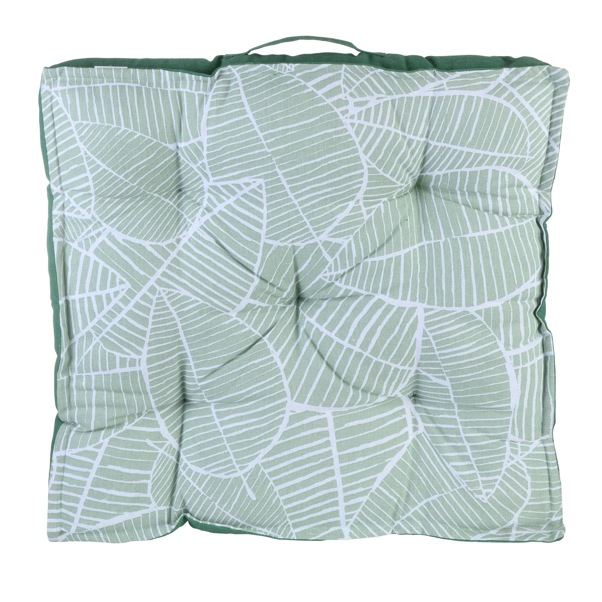 Coussin de sol imprimé 60x60cm - Bleu - Image 4
