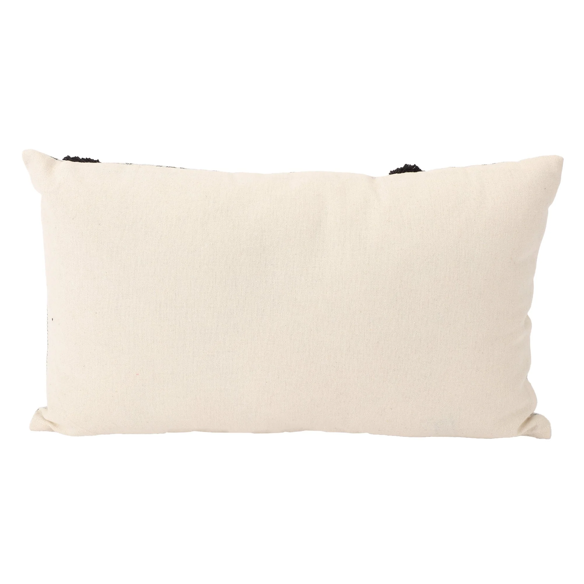 Coussin ethnique 30x50cm - Noir - Image 2