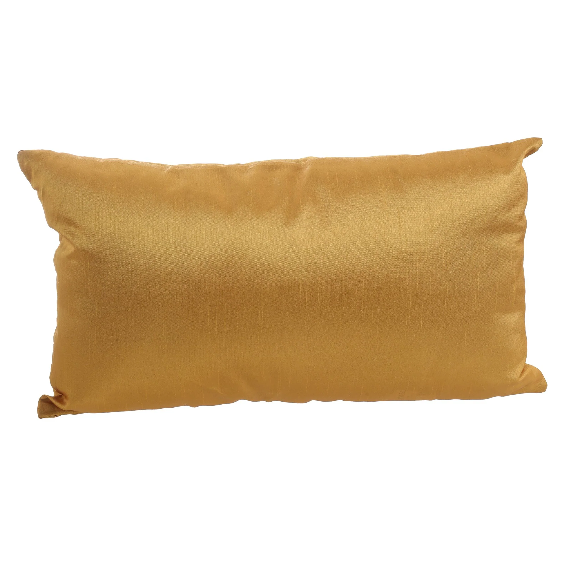 Coussin soyeux 30x50cm - Or - Image 2