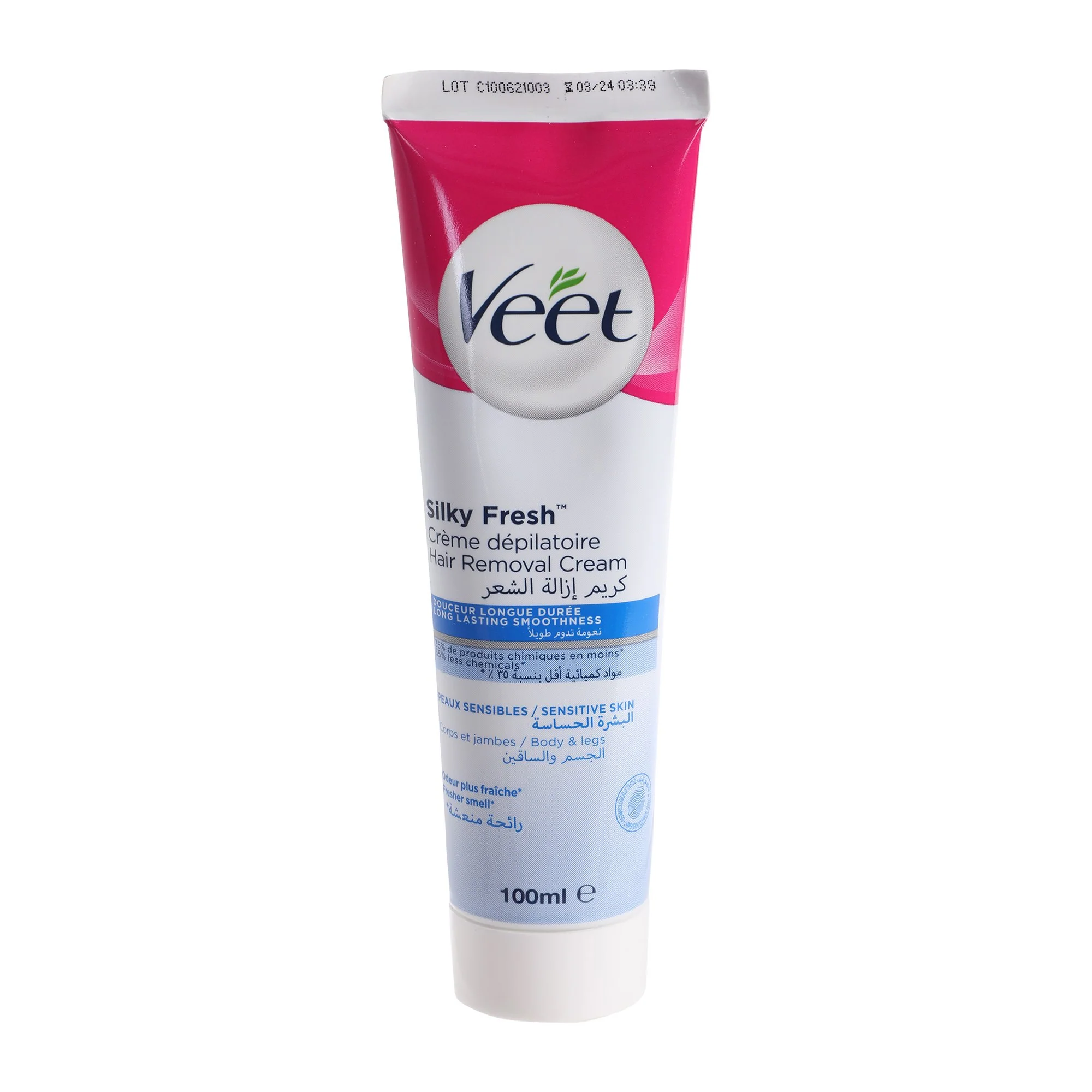 Crème d'épilatoire Silk et Fresh peaux sensibles - Image 3