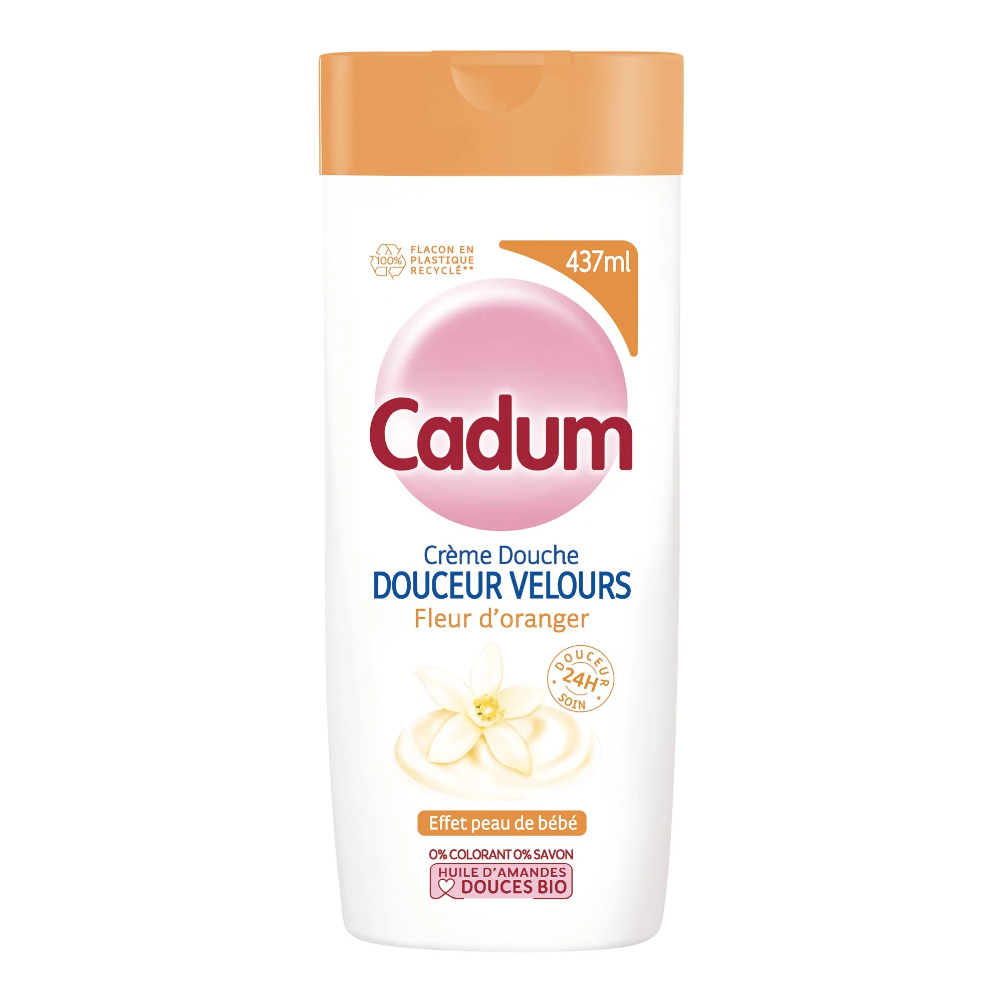 Crème de douche fleur d'oranger