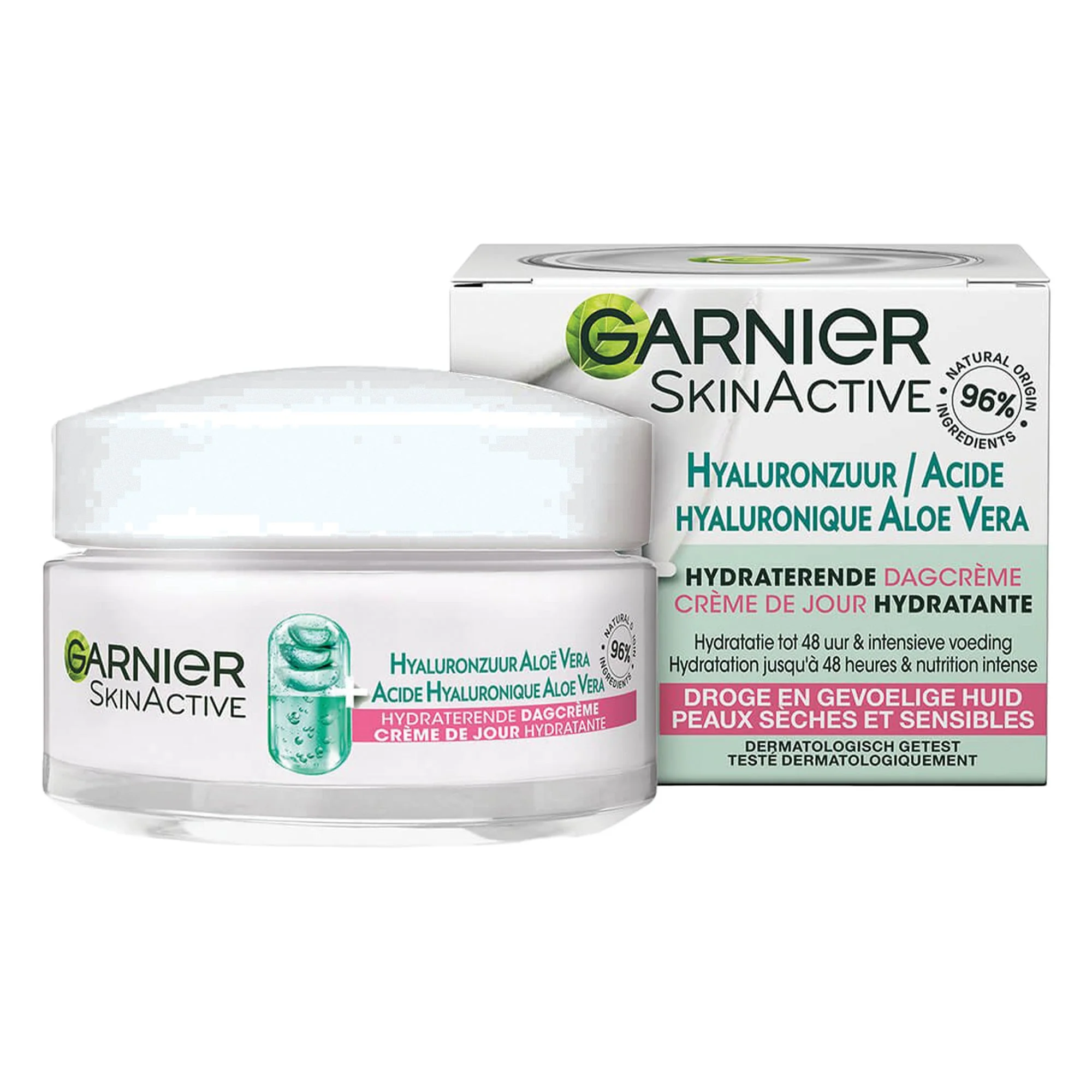 Crème de jour l'acide hyaluronique et à l'aloe vera - Image 5