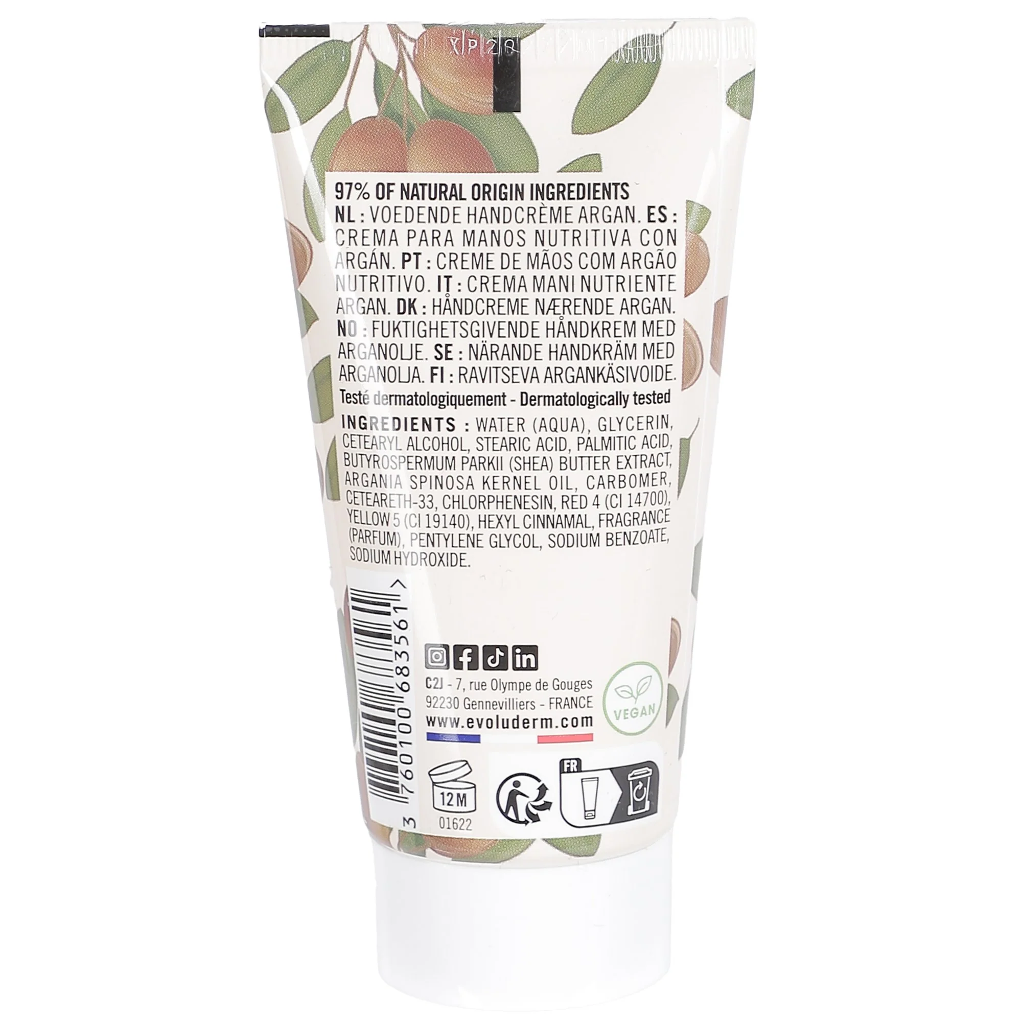 CREME MAINS NOURRISSANTE ARGAN - Image 2