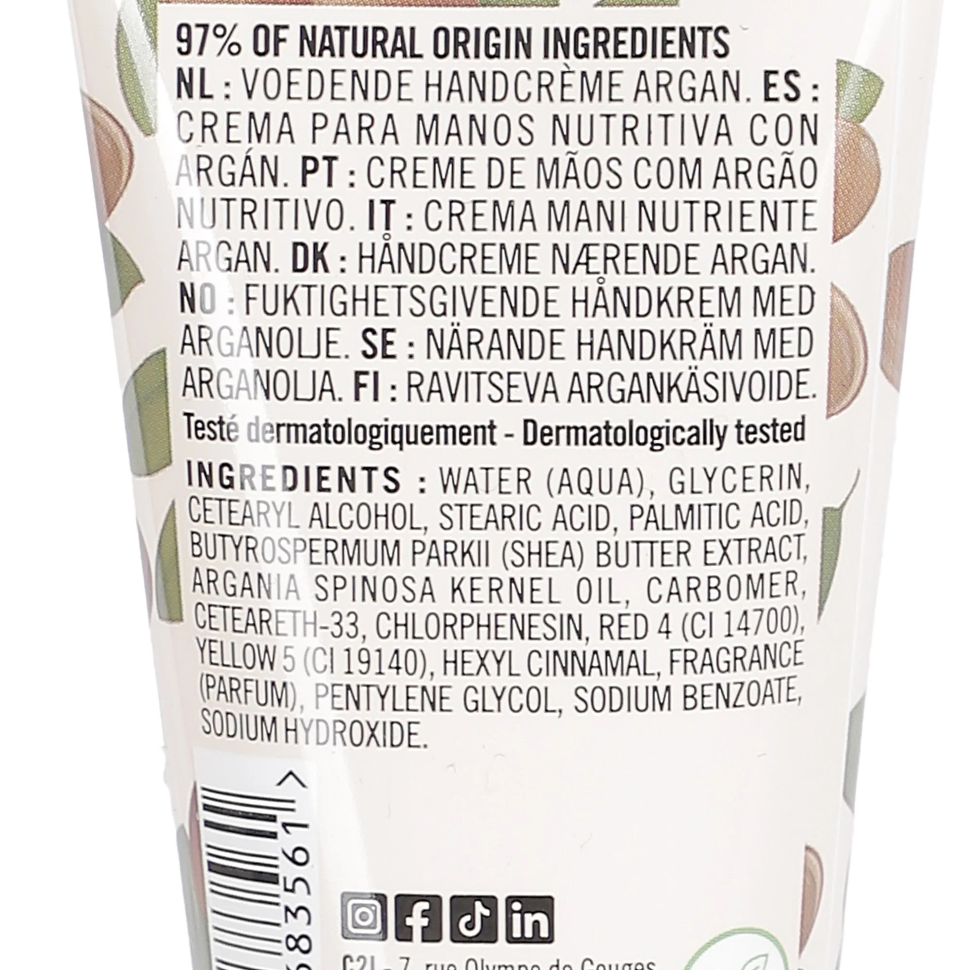 CREME MAINS NOURRISSANTE ARGAN - Image 3