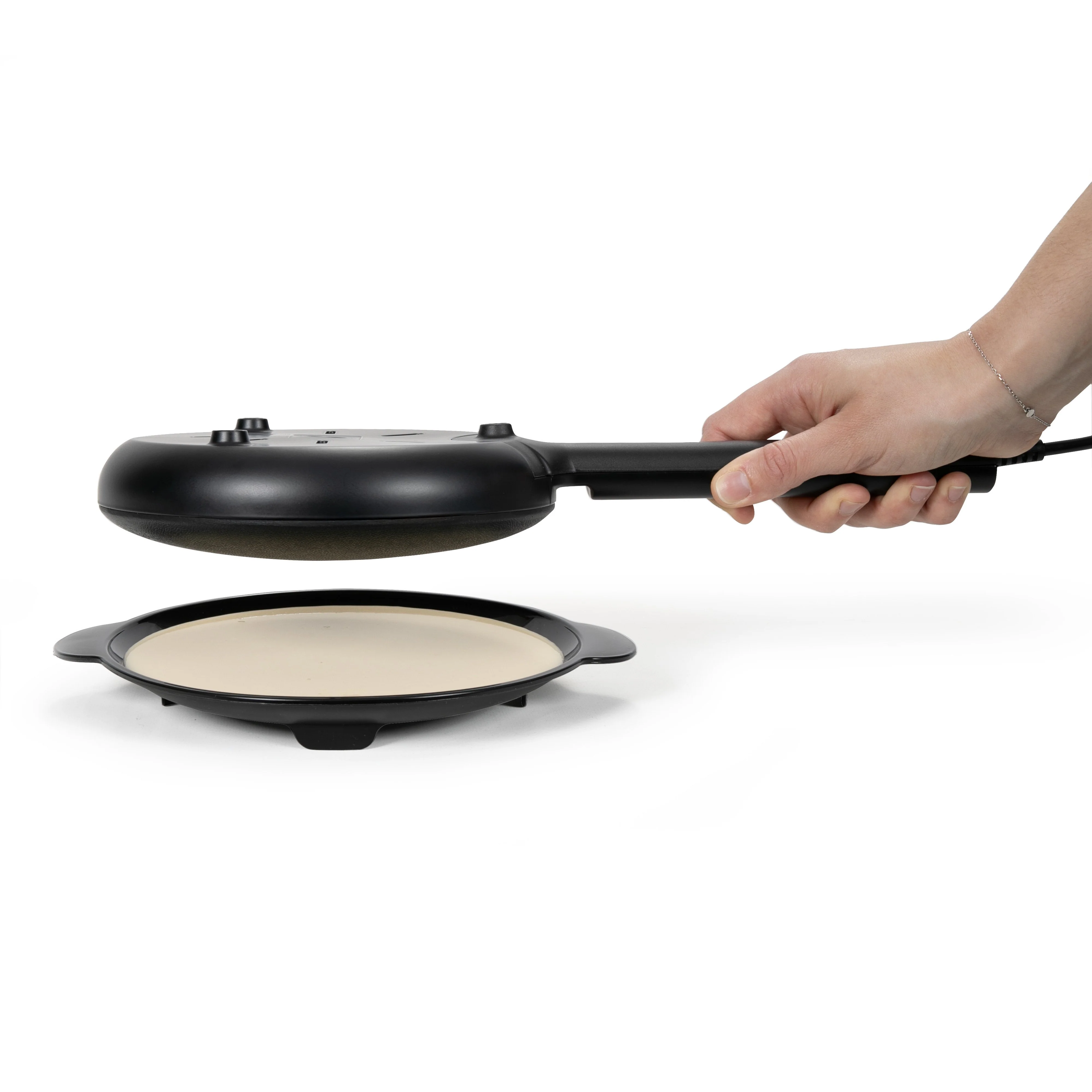 Crêpière noire électrique - Image 4