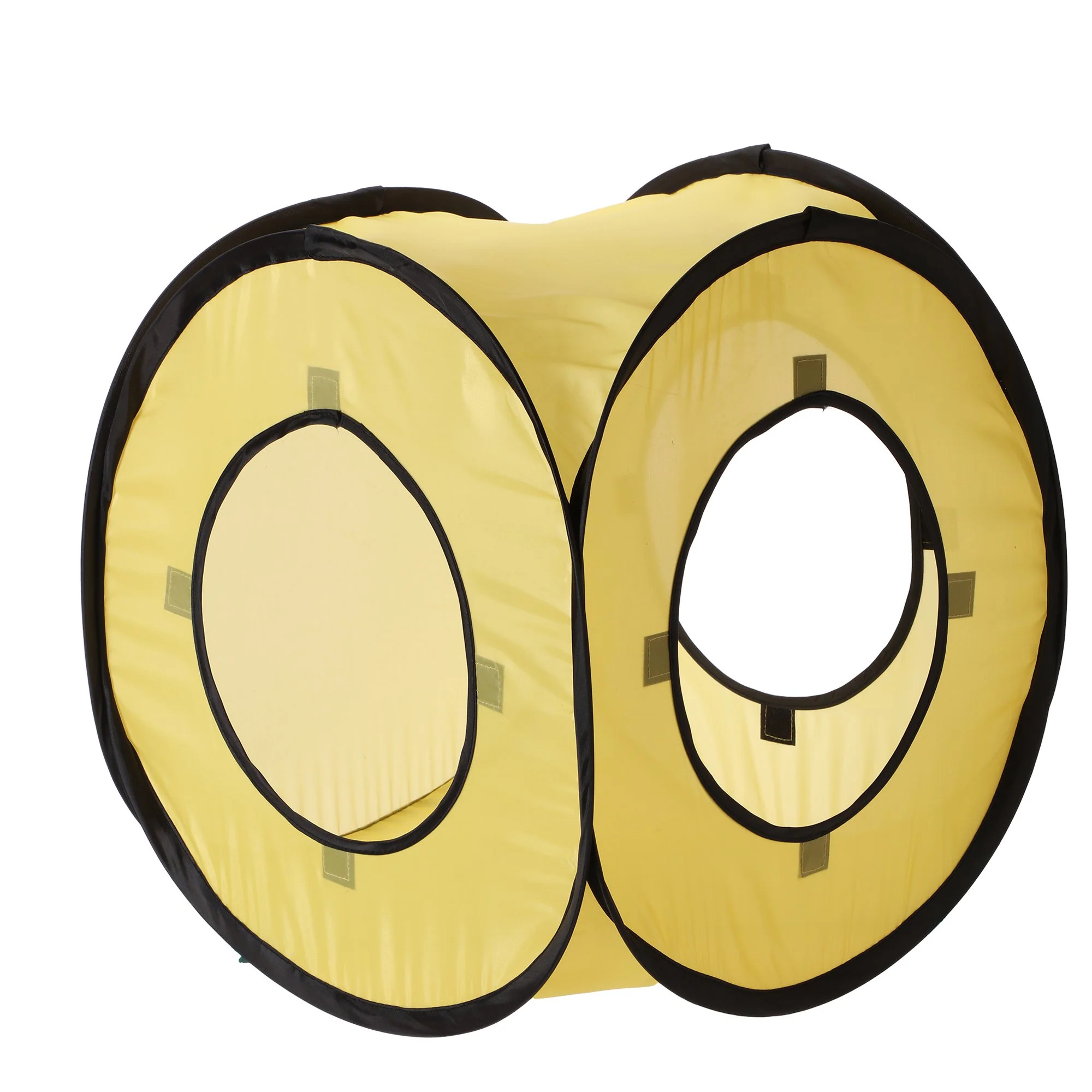 Cube de jeu pliable pour chat - Jaune