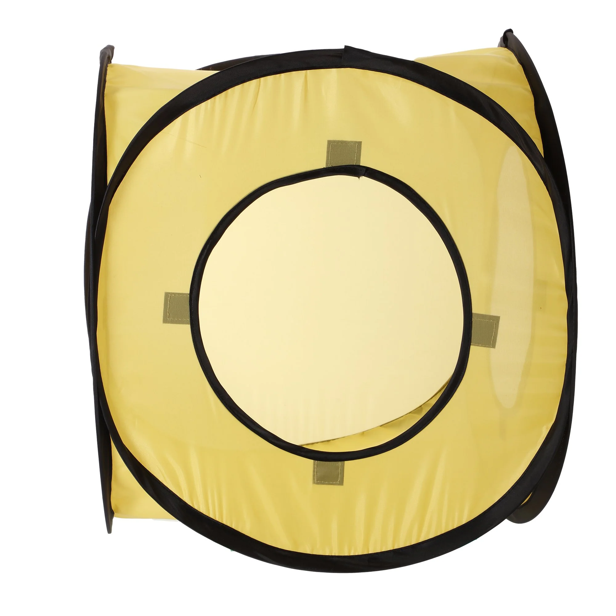 Cube de jeu pliable pour chat - Jaune - Image 2