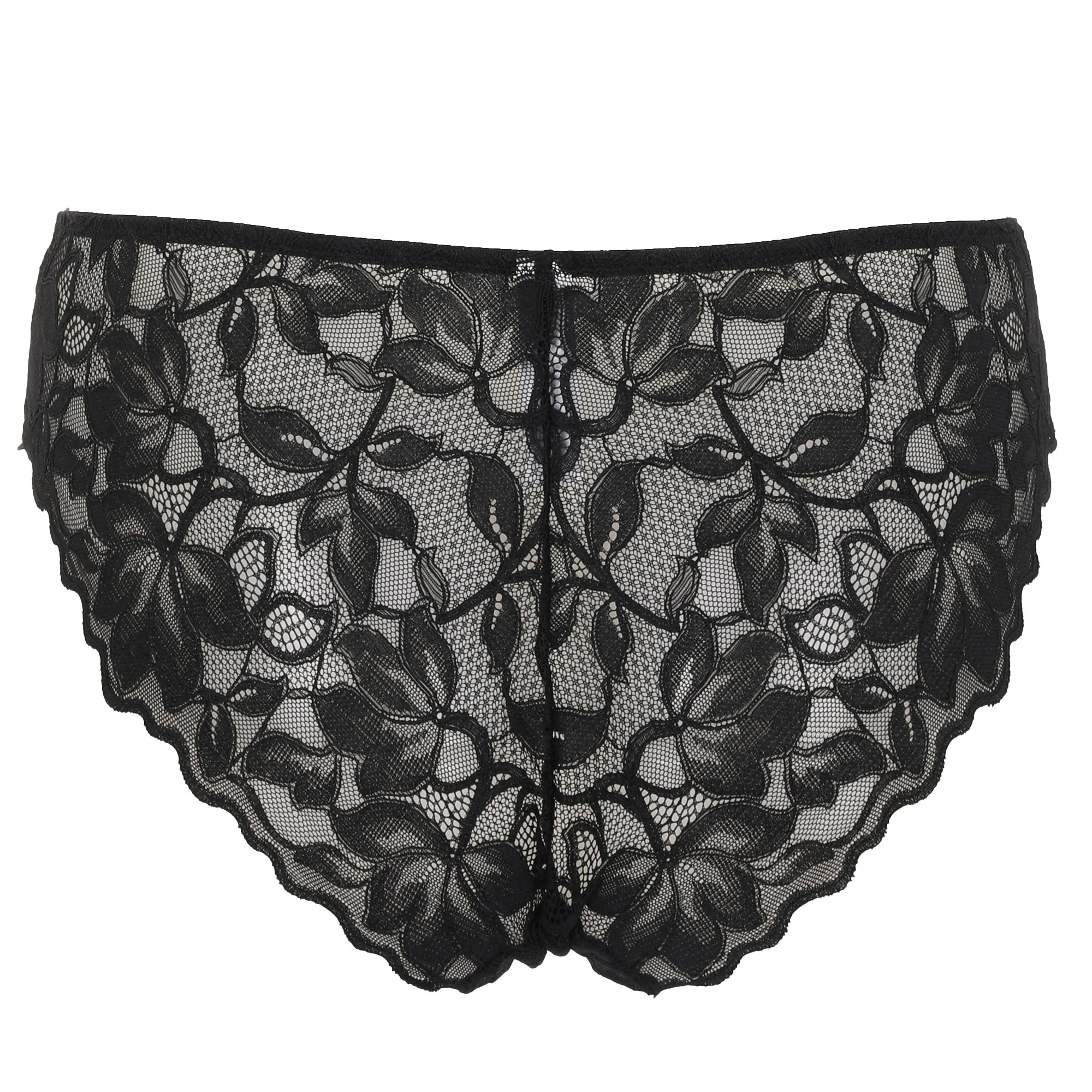 CULOTTE HAUTE DENTELLE NOIR - Image 2