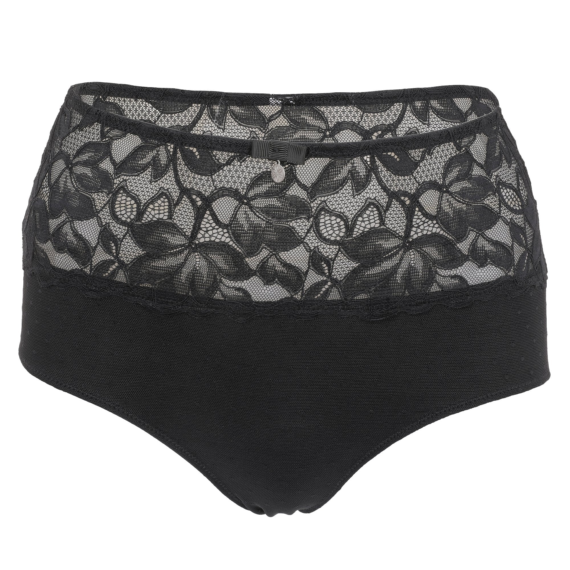 CULOTTE HAUTE DENTELLE NOIR - Image 3