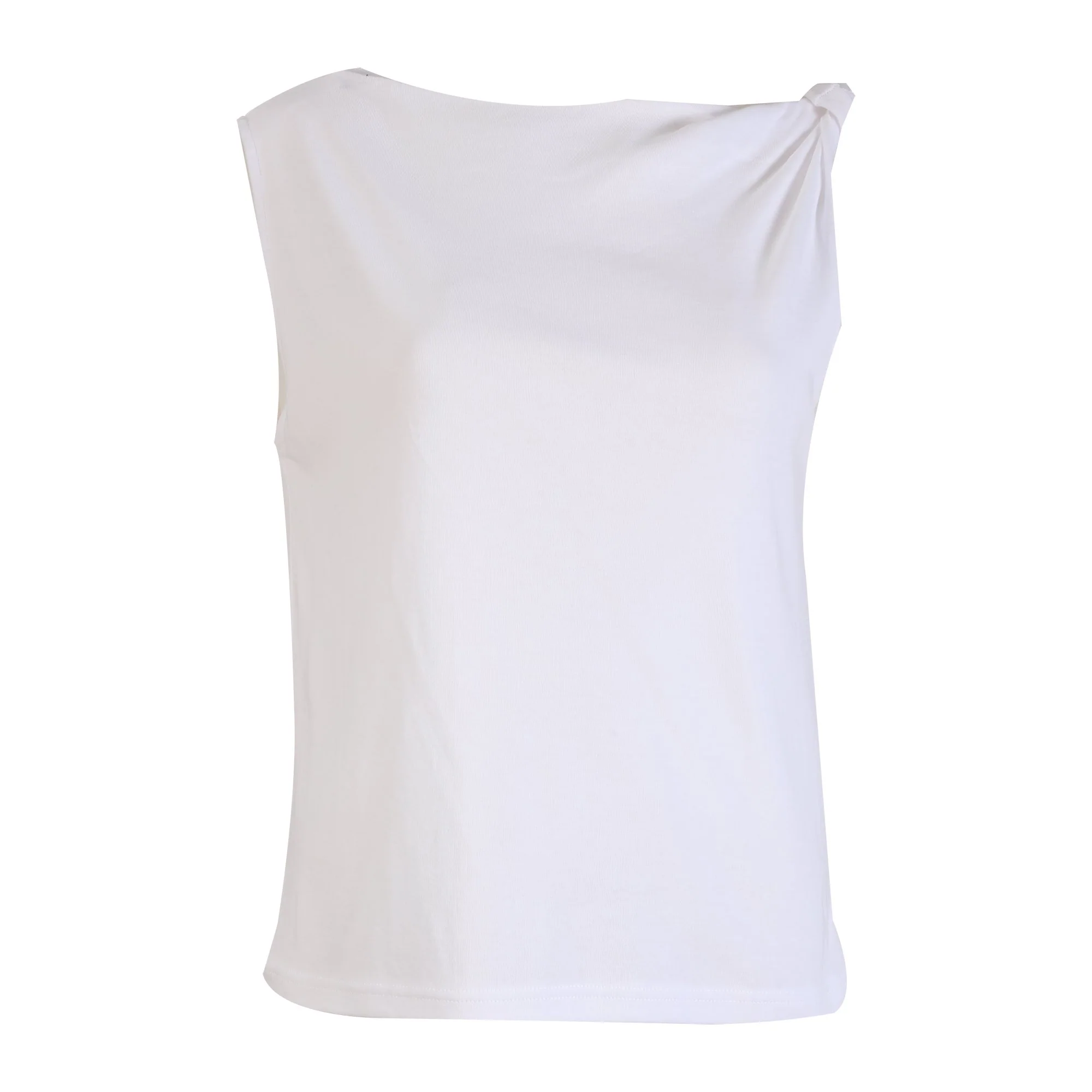 Débardeur asymétrique - Blanc - Image 5