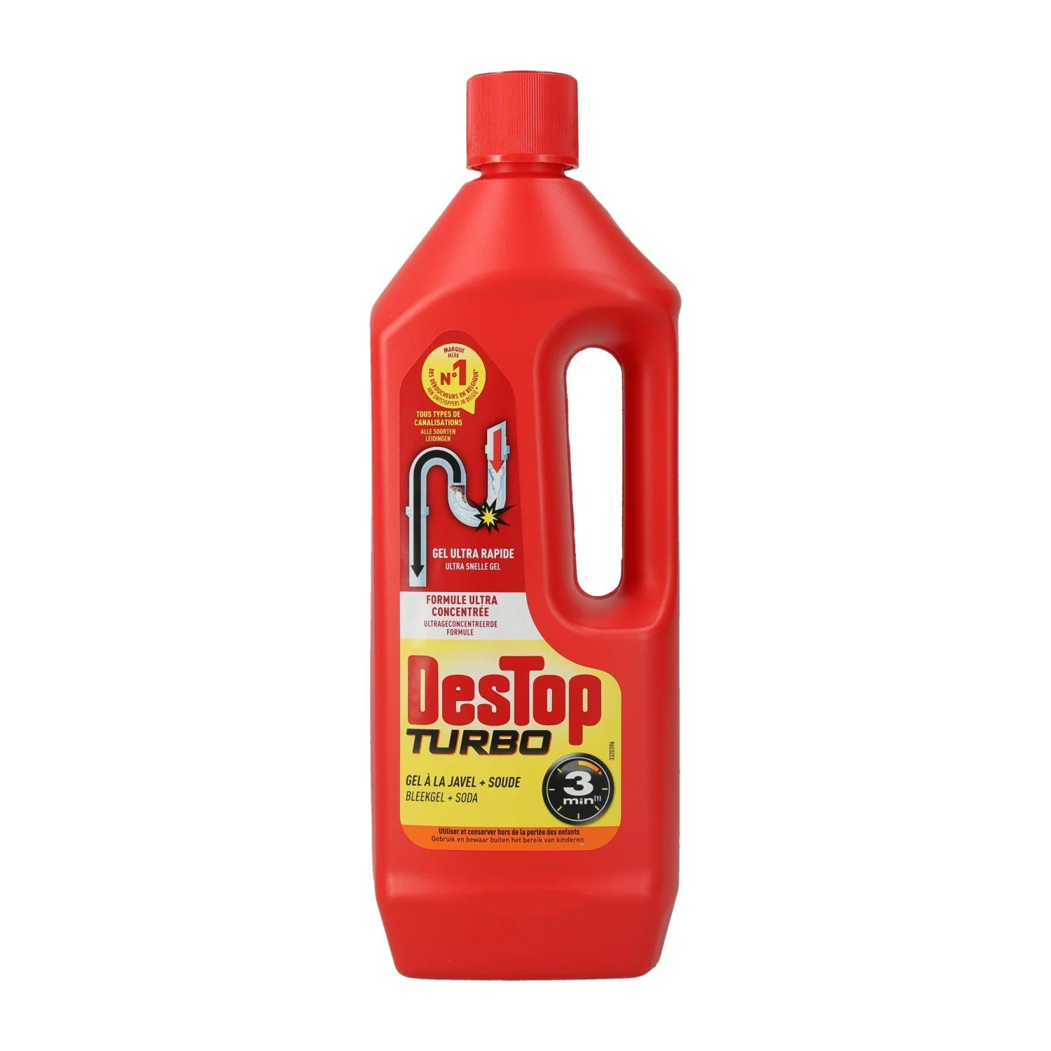 Déboucheur gel canalisation turbo