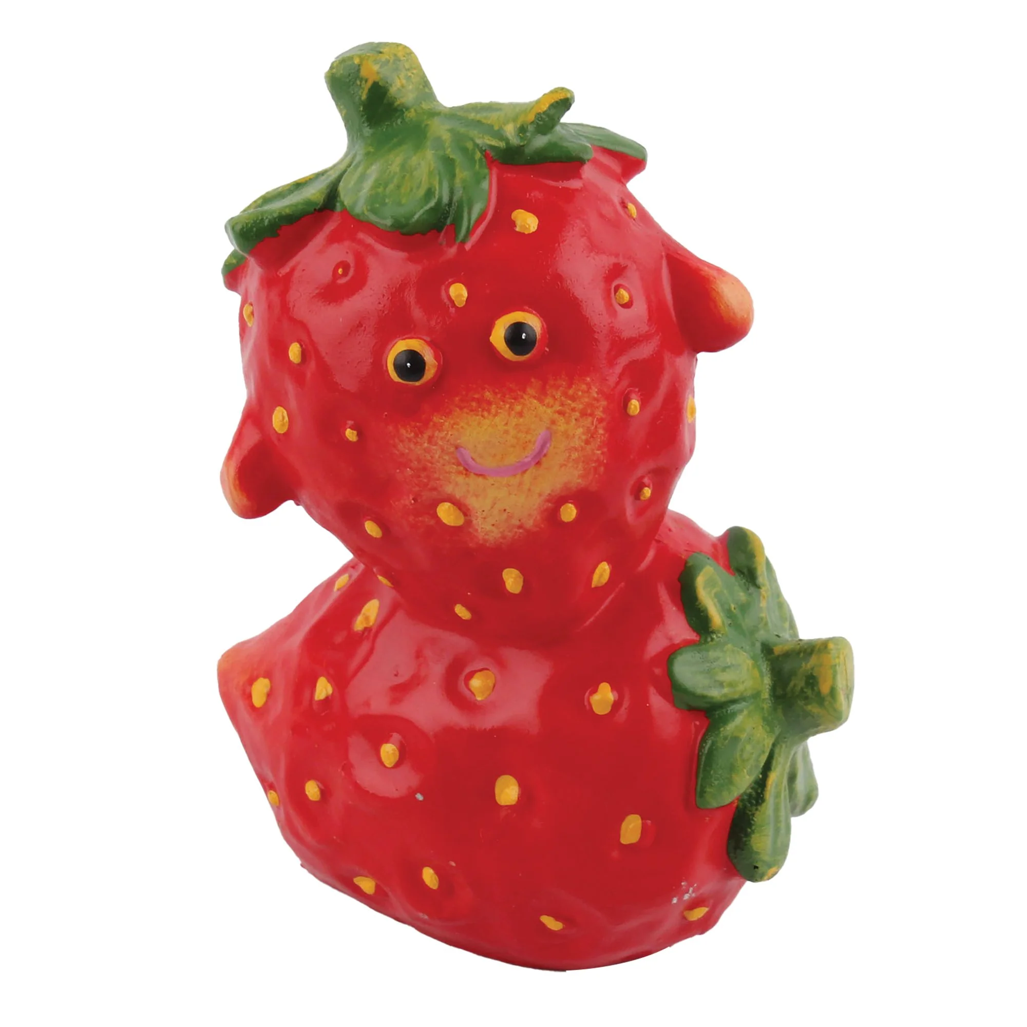 Déco fraise en résine