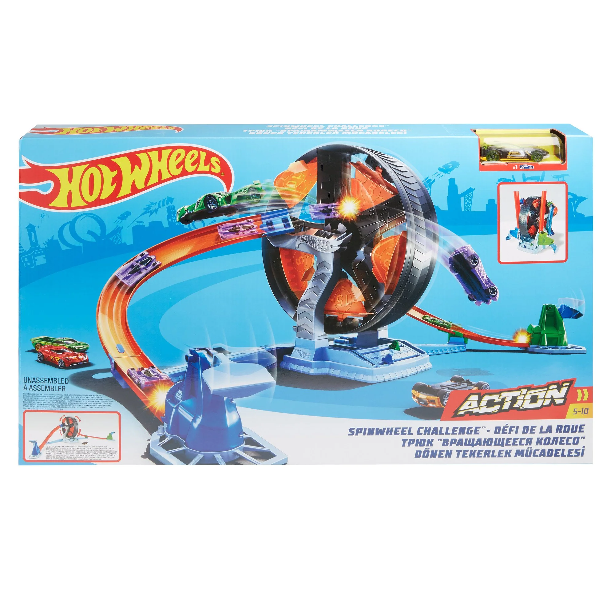 Défi de la roue Hot Wheels