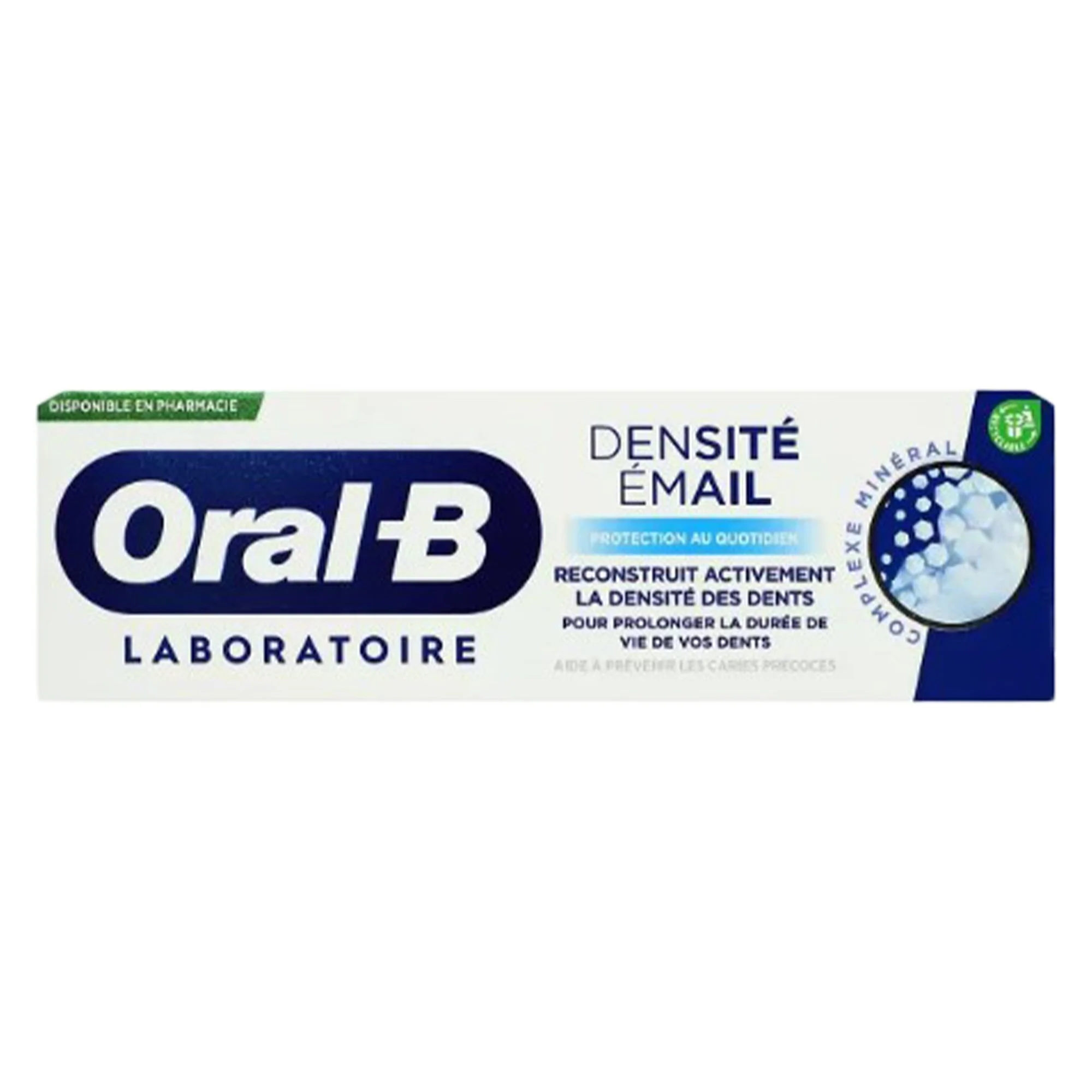Dentifrice densité email protection au quotidien