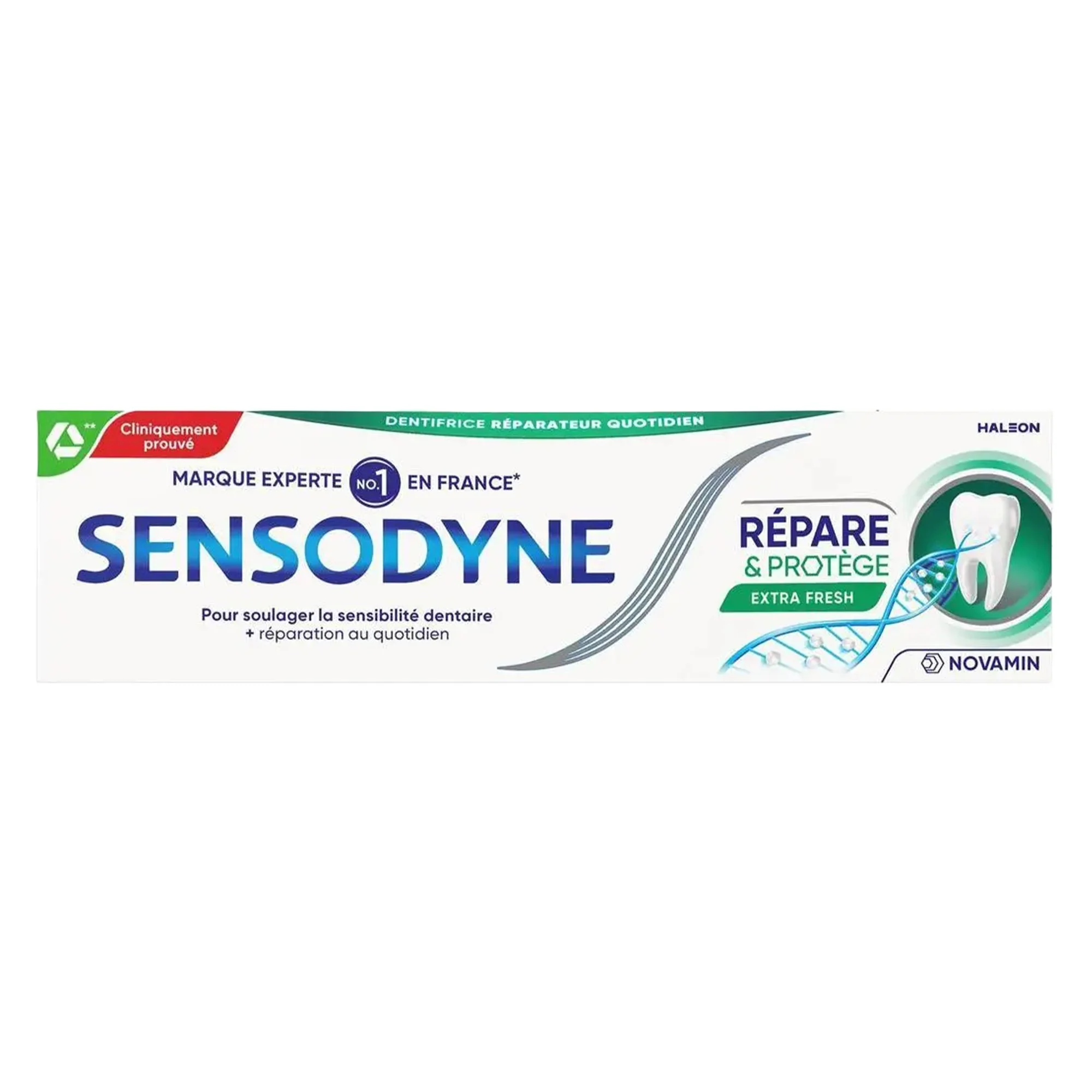 Dentifrice extra fraîcheur répare et protège