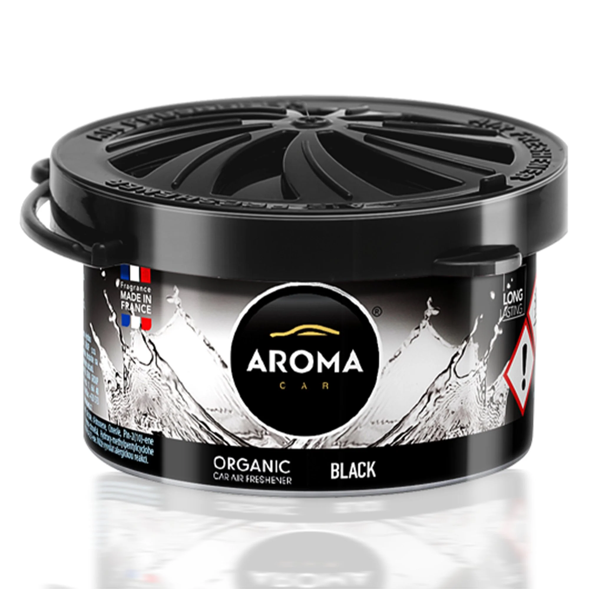 Désodorisant aroma car organic black