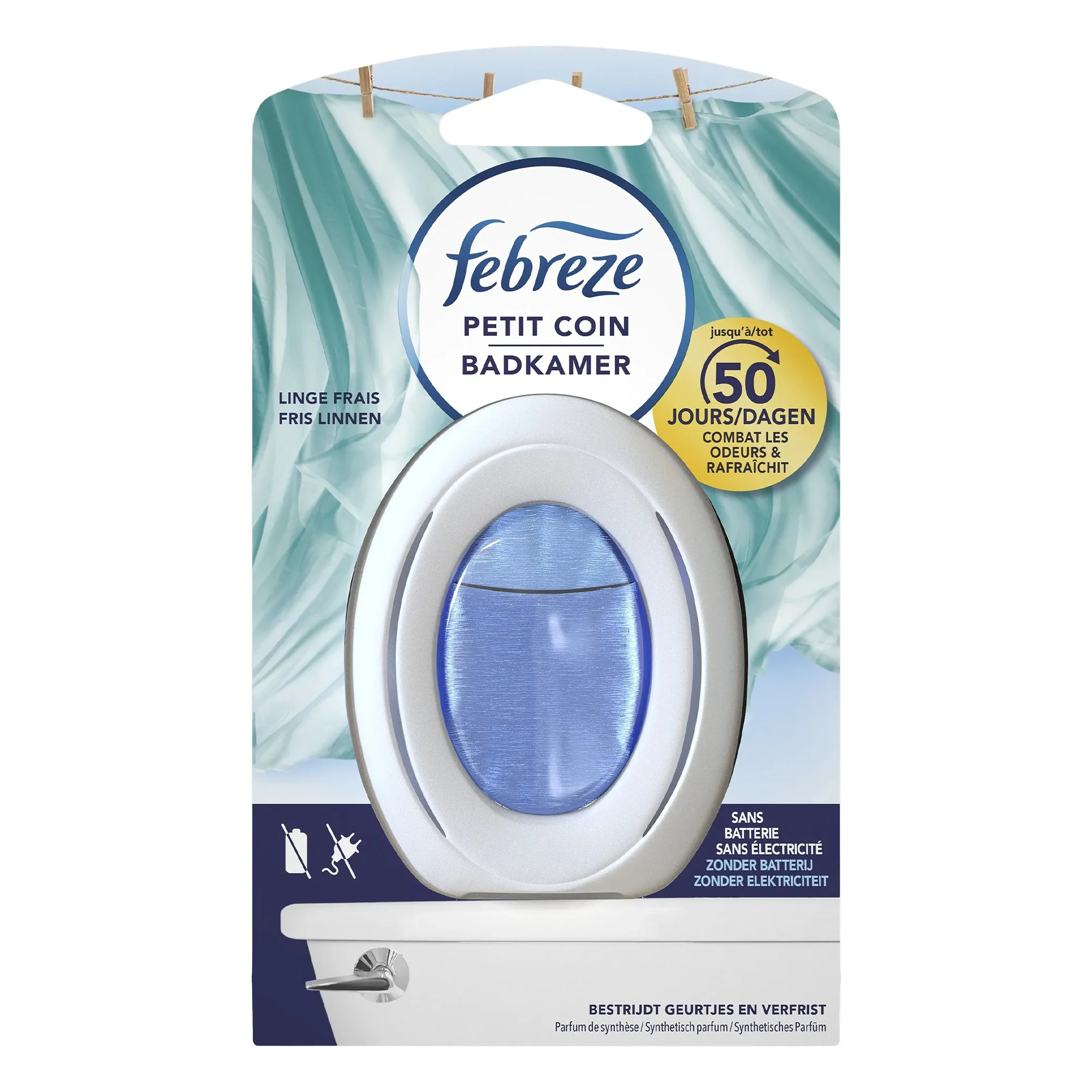 Désodorisant petit coin et salle de bain linge frais