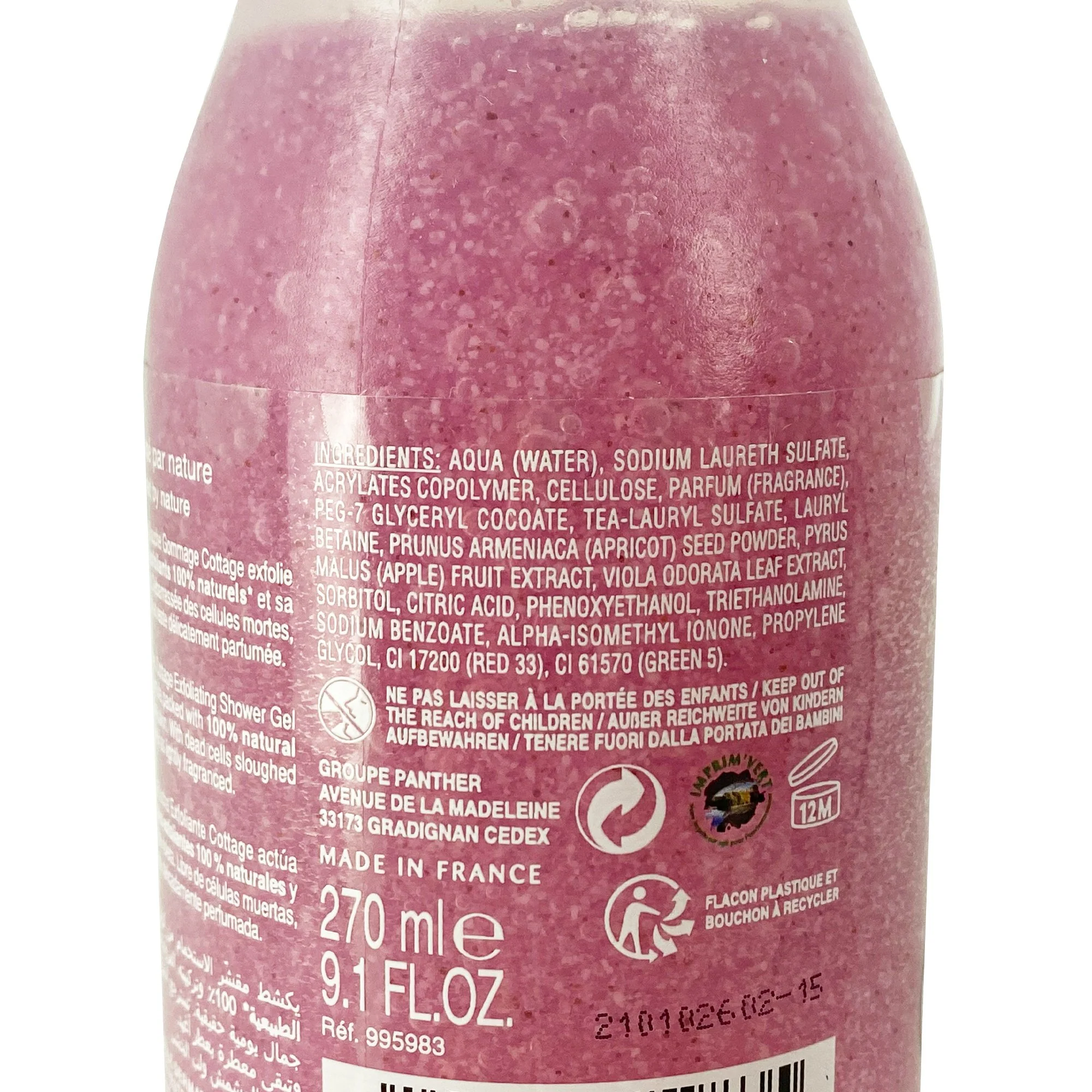 Douche gommage sucre de violette - Image 3