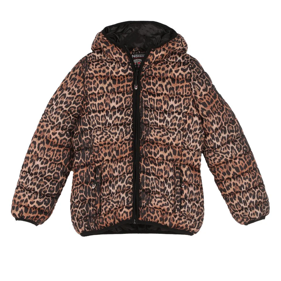 Doudoune fine à capuche 3/6 ans - Imprimé
