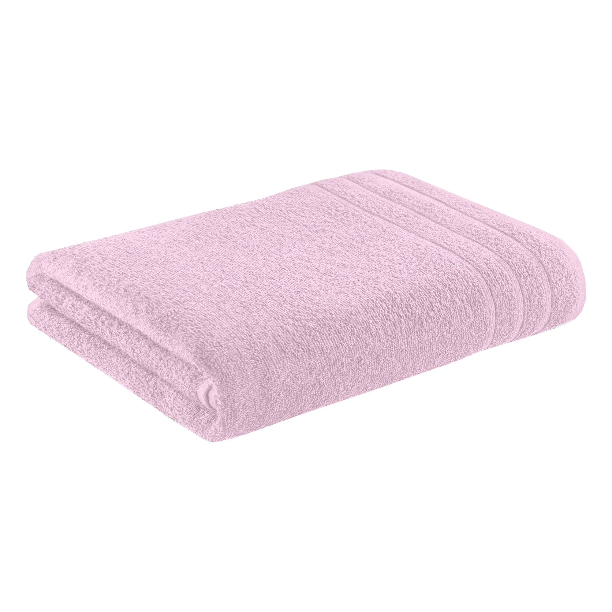 Drap de bain rose 90x145cm