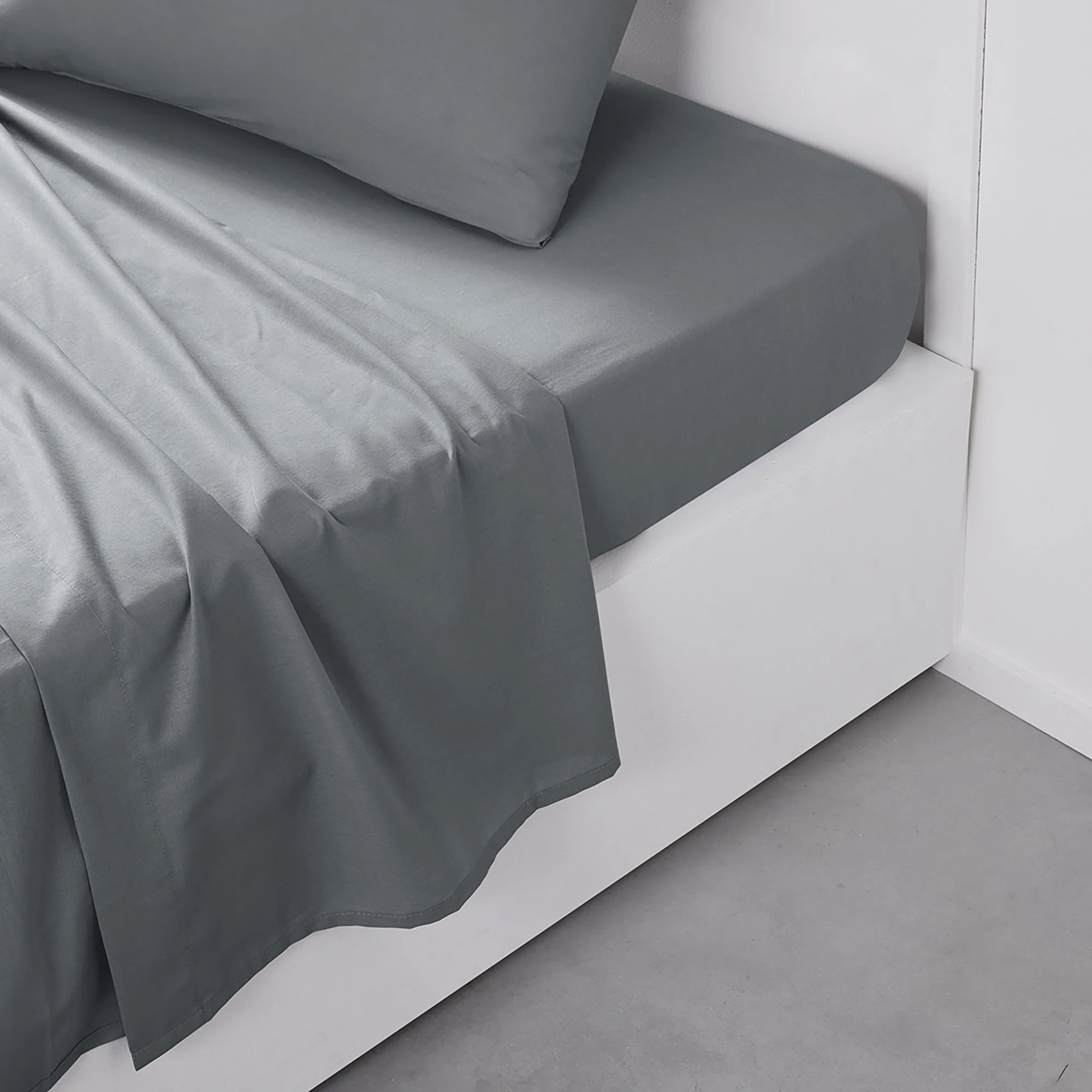 Drap plat 240x300 57 fils Acier