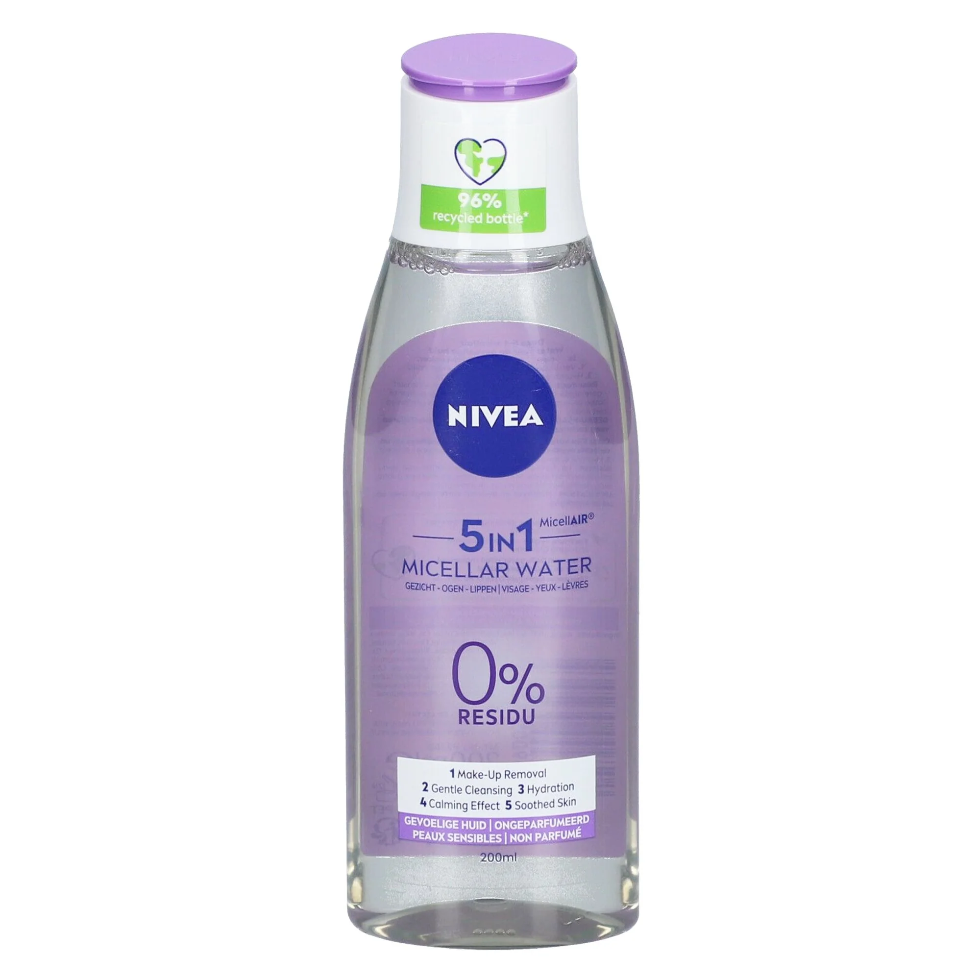 Eau micellaire peaux sèches et sensibles