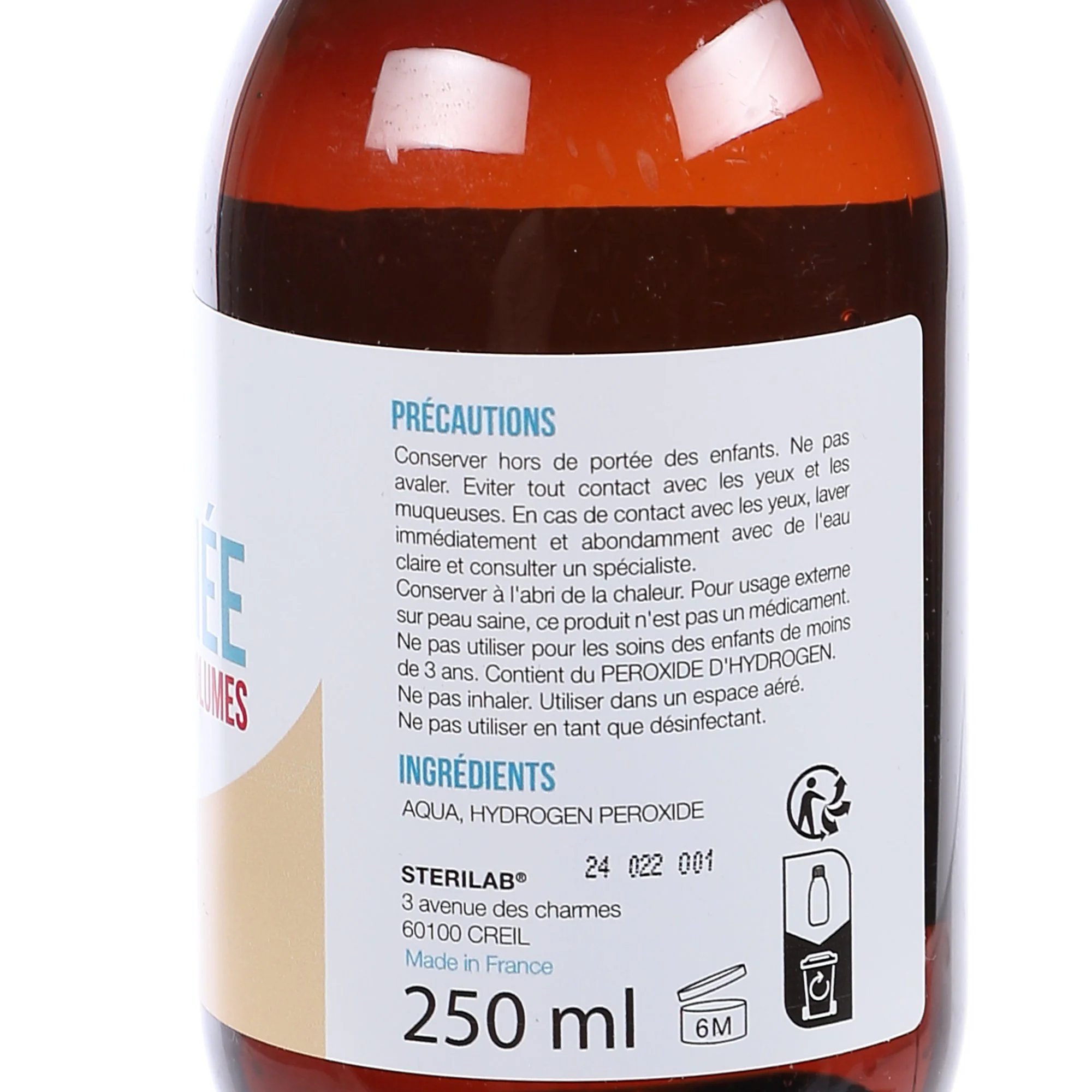 Eau oxygénée 250ml - Image 2