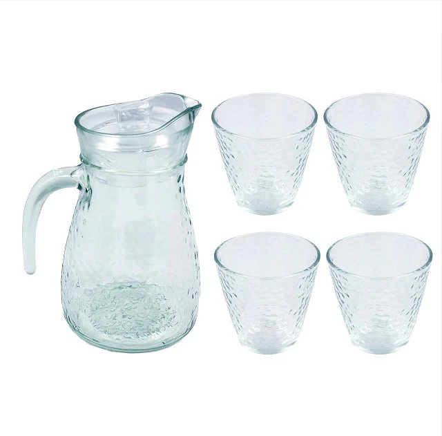 Ensemble carafe + 4 verres