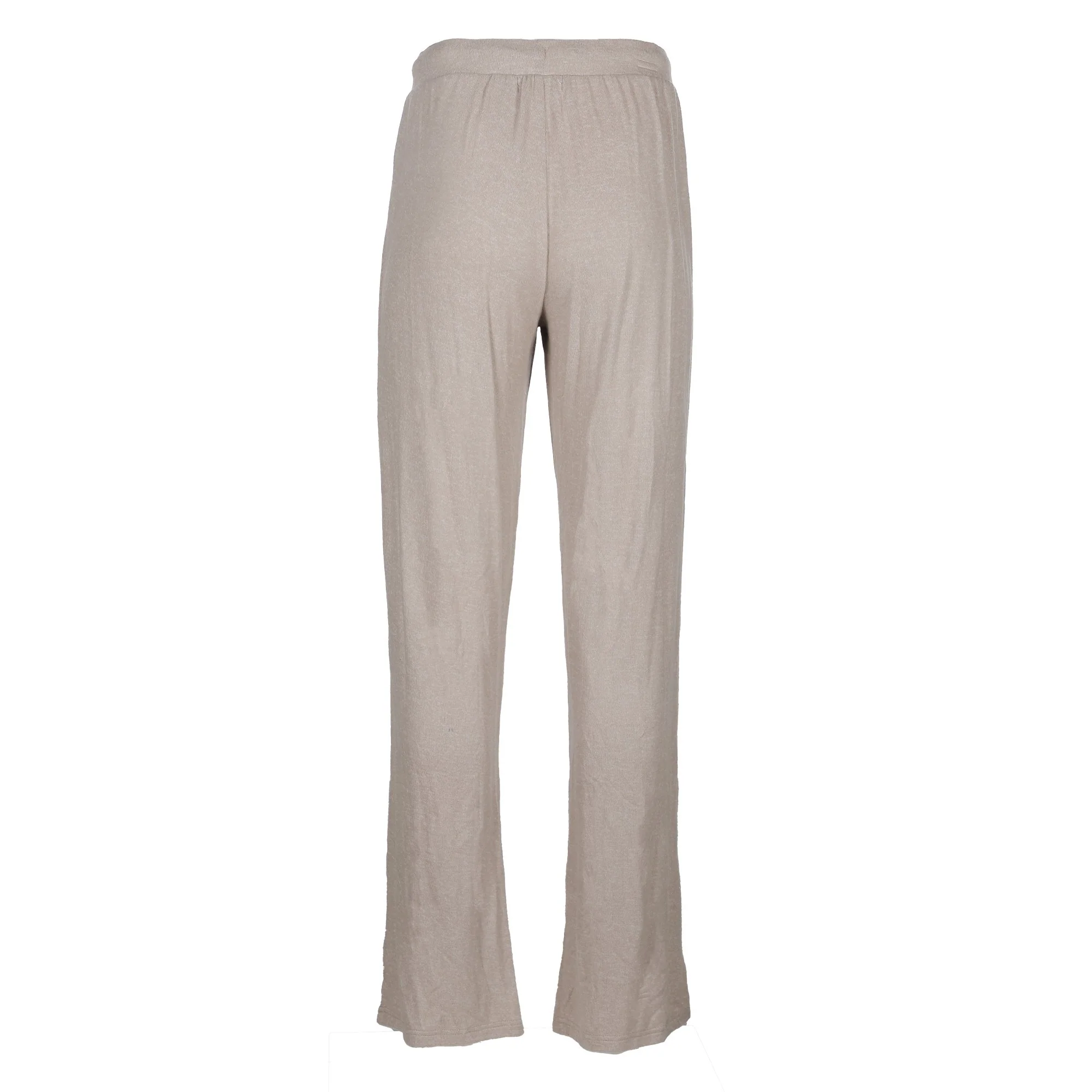 Ensemble haut avec capuche et bas évasé  - Beige - Image 5