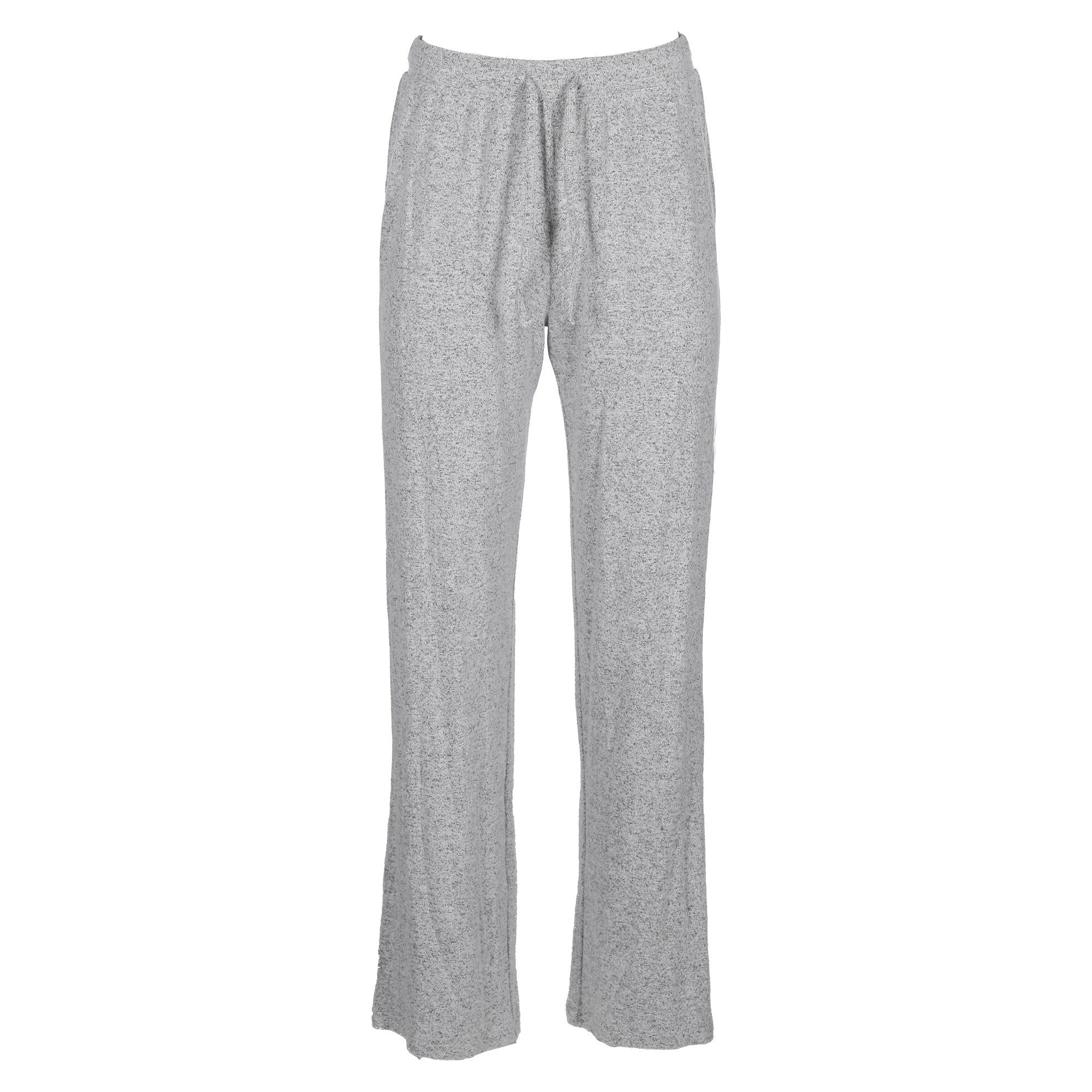 Ensemble haut avec capuche et bas évasé  - Gris - Image 4