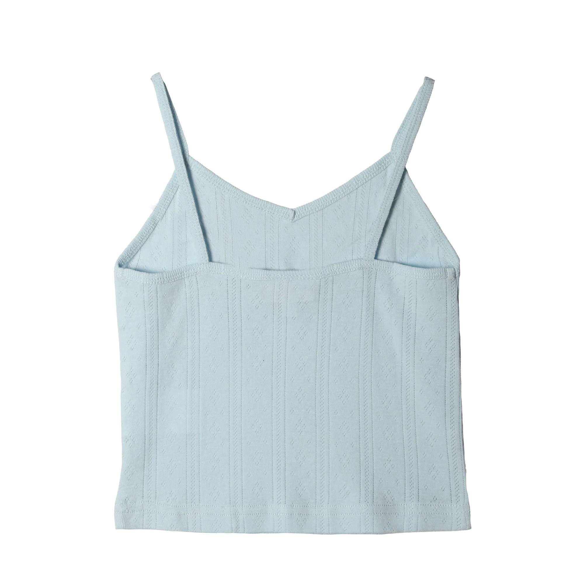 Ensemble pyjama haut bretelles et short  - Bleu foncé - Image 3