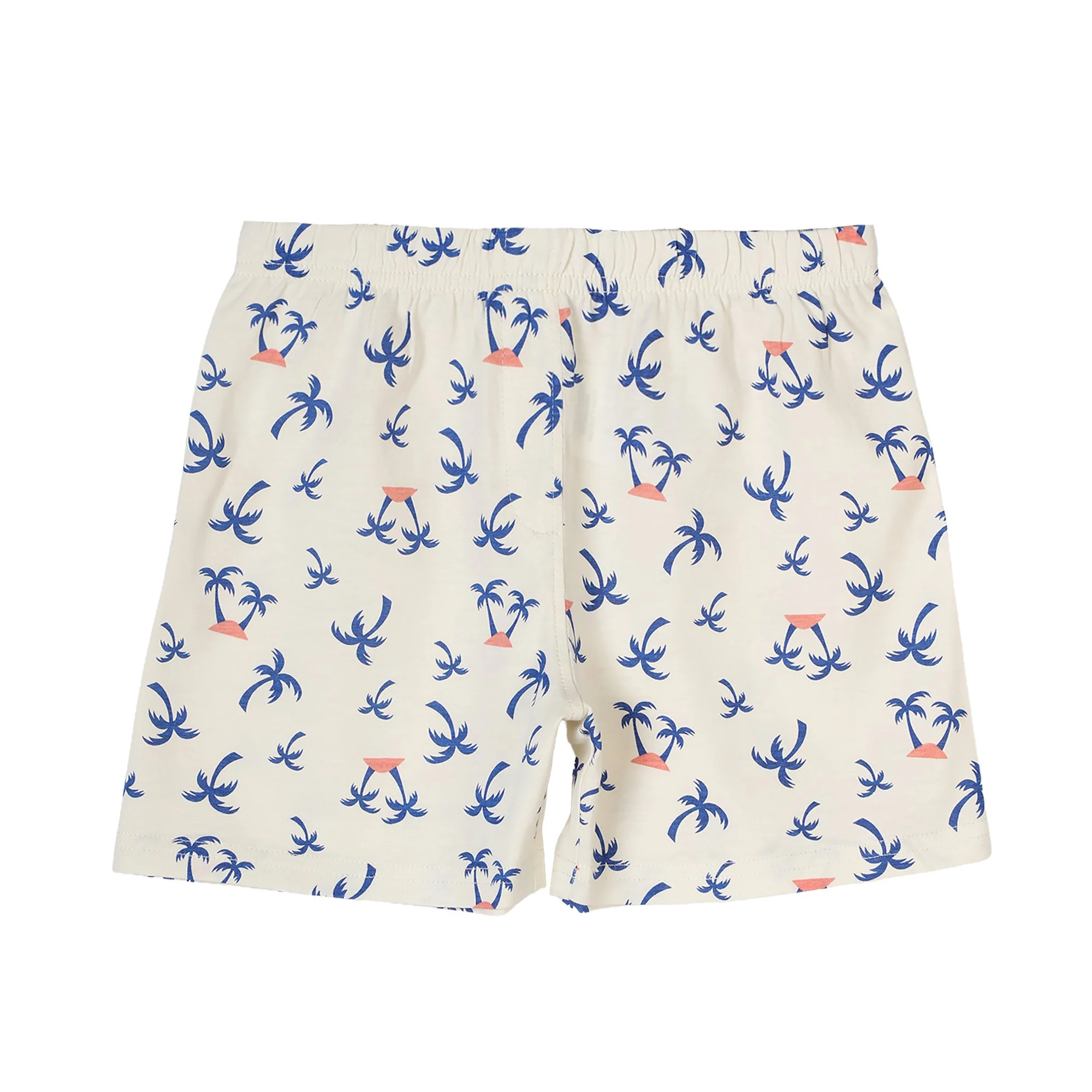 Ensemble pyjama haut et short  - Blanc - Image 4