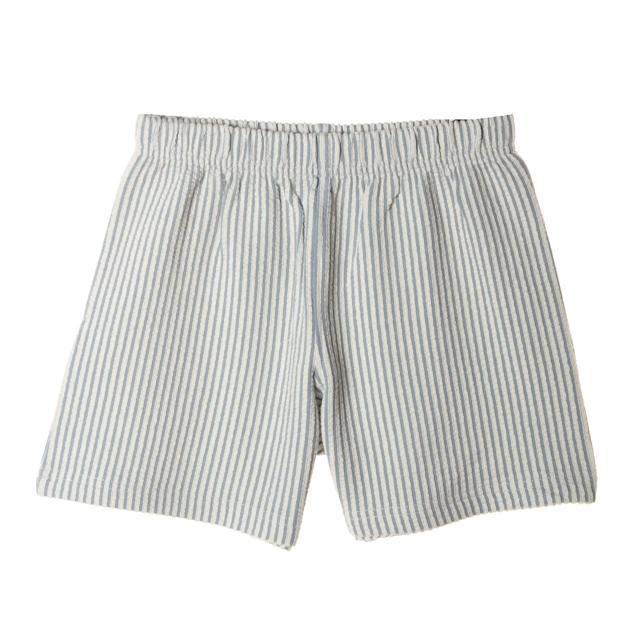 Ensemble pyjama haut et short  - Bleu - Image 4
