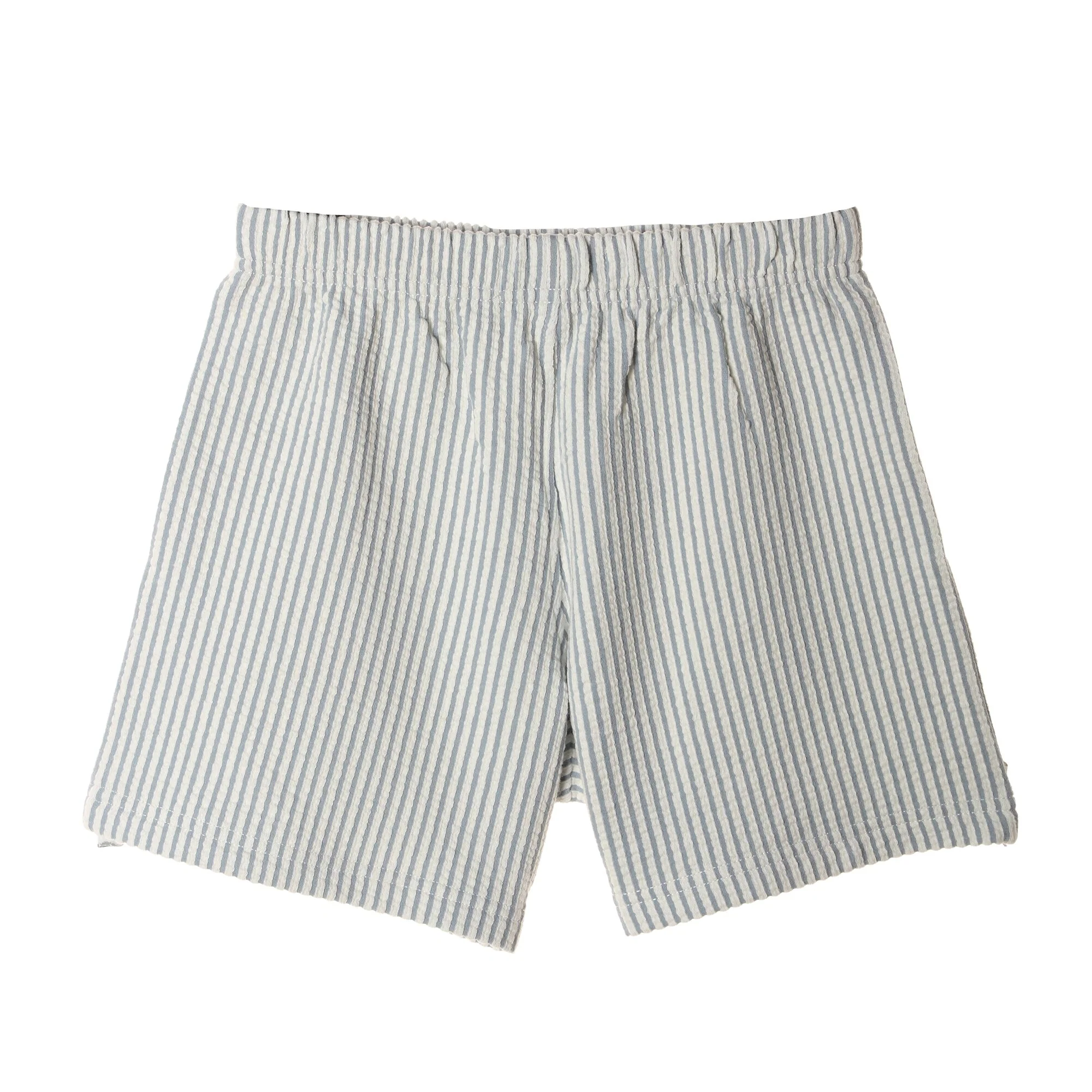 Ensemble pyjama haut et short  - Bleu - Image 5