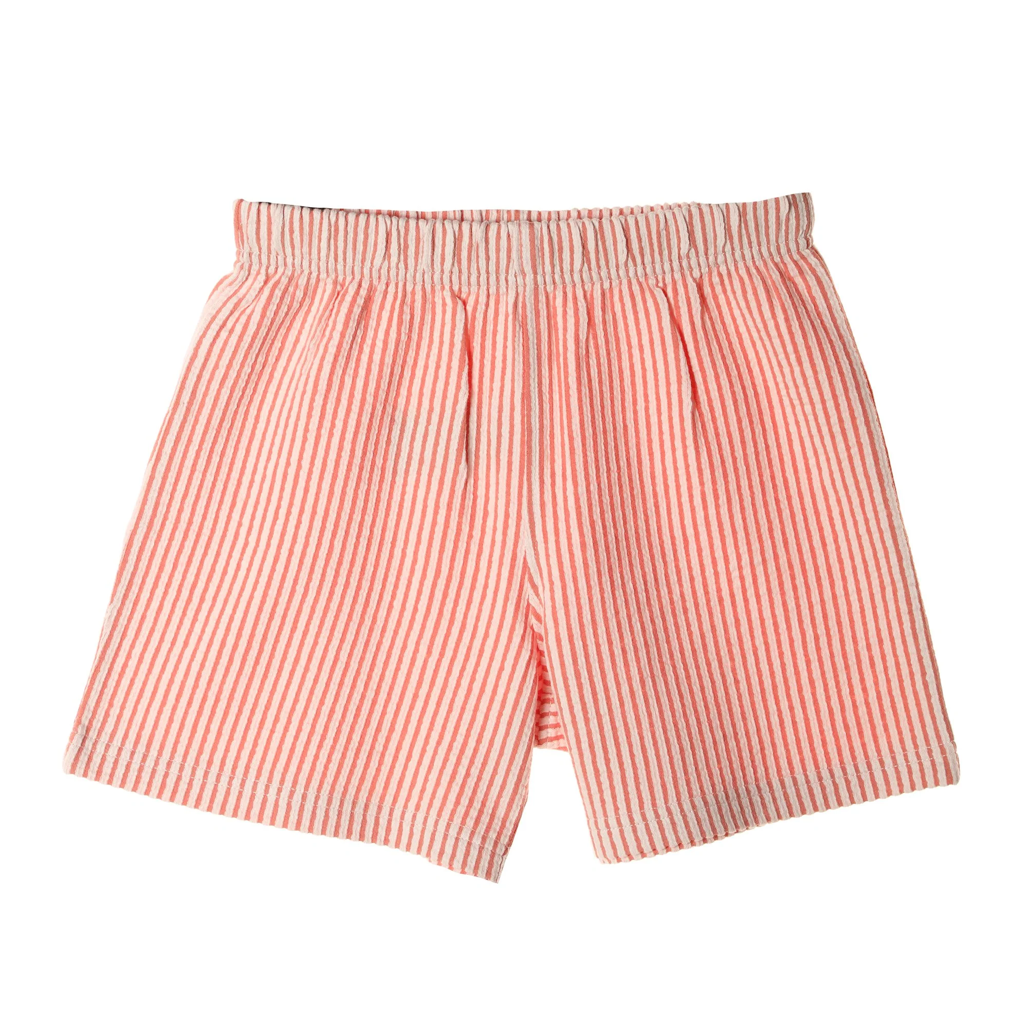 Ensemble pyjama haut et short  - Marron - Image 4