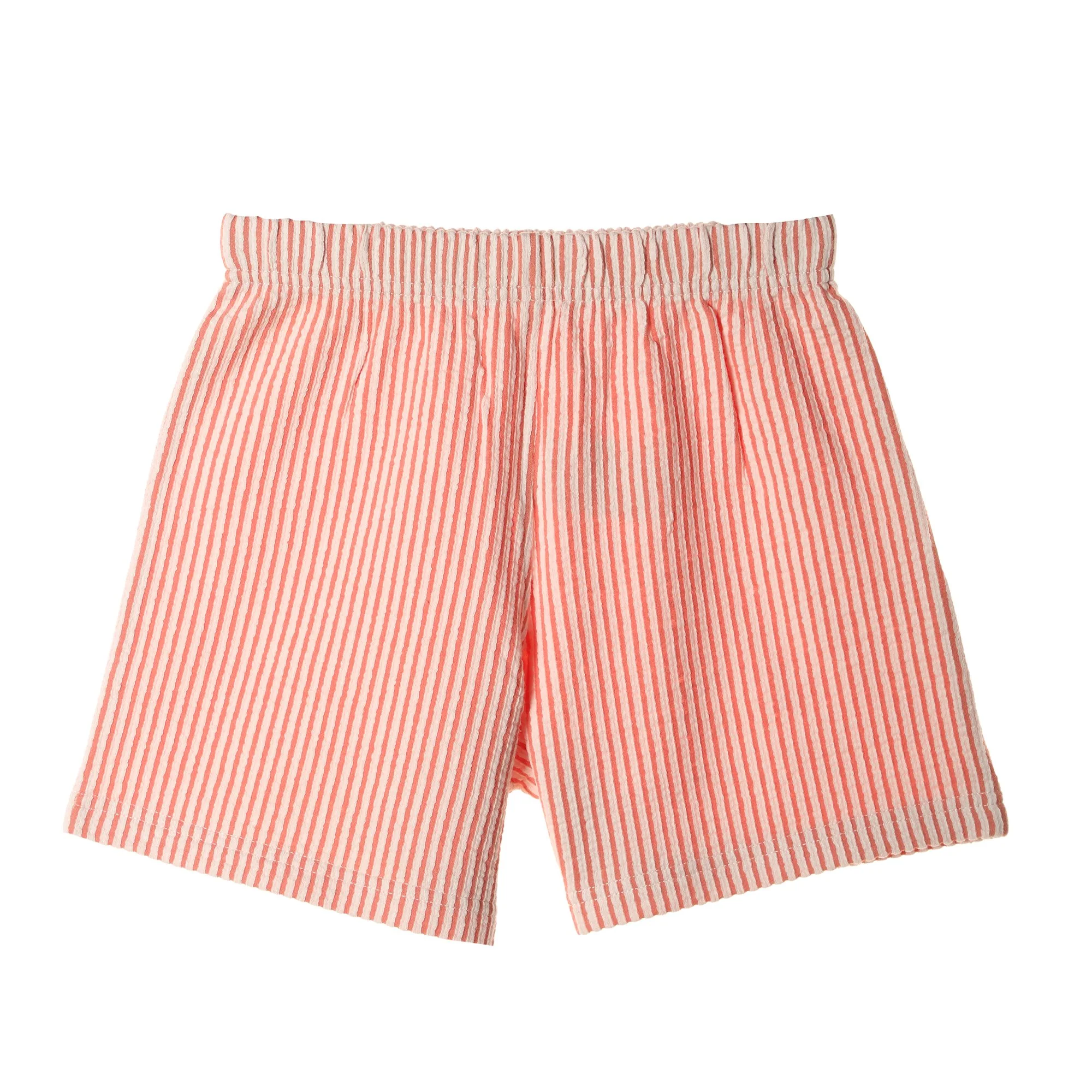 Ensemble pyjama haut et short  - Marron - Image 5