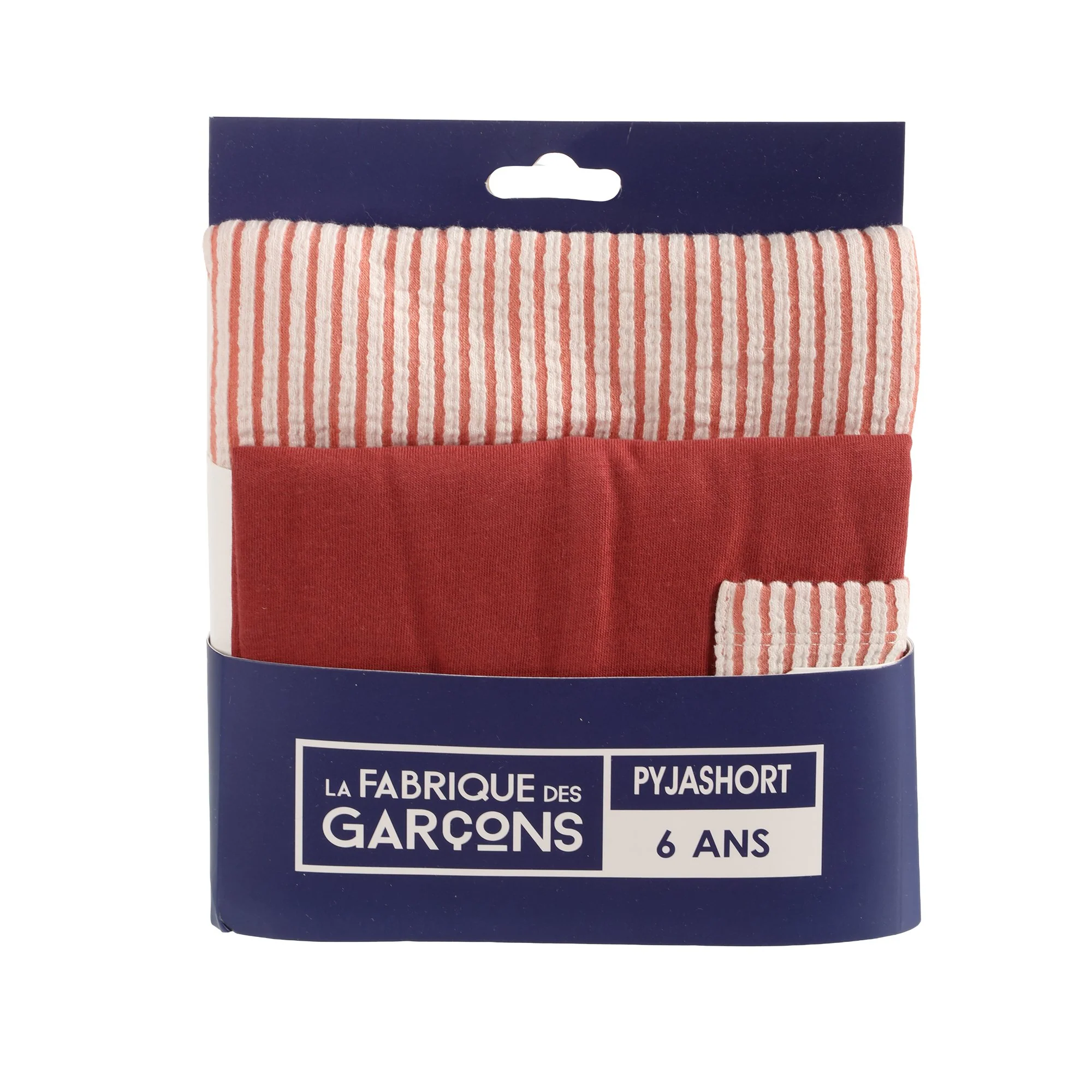 Ensemble pyjama haut et short  - Marron - Image 6