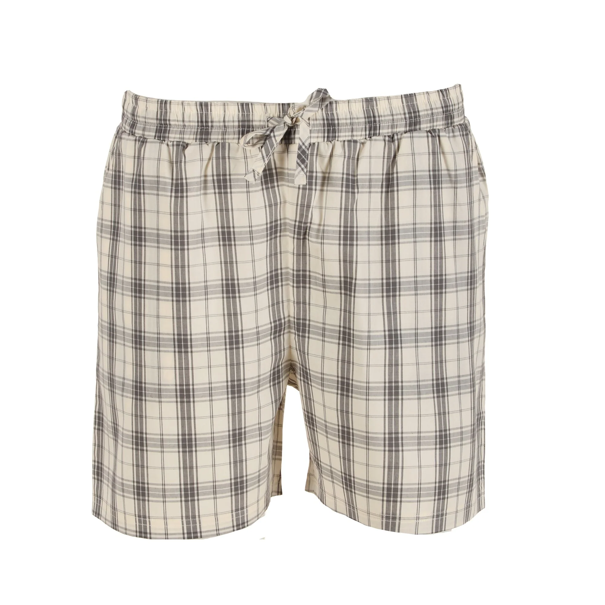 Ensemble pyjama popeline - Gris foncé - Image 4