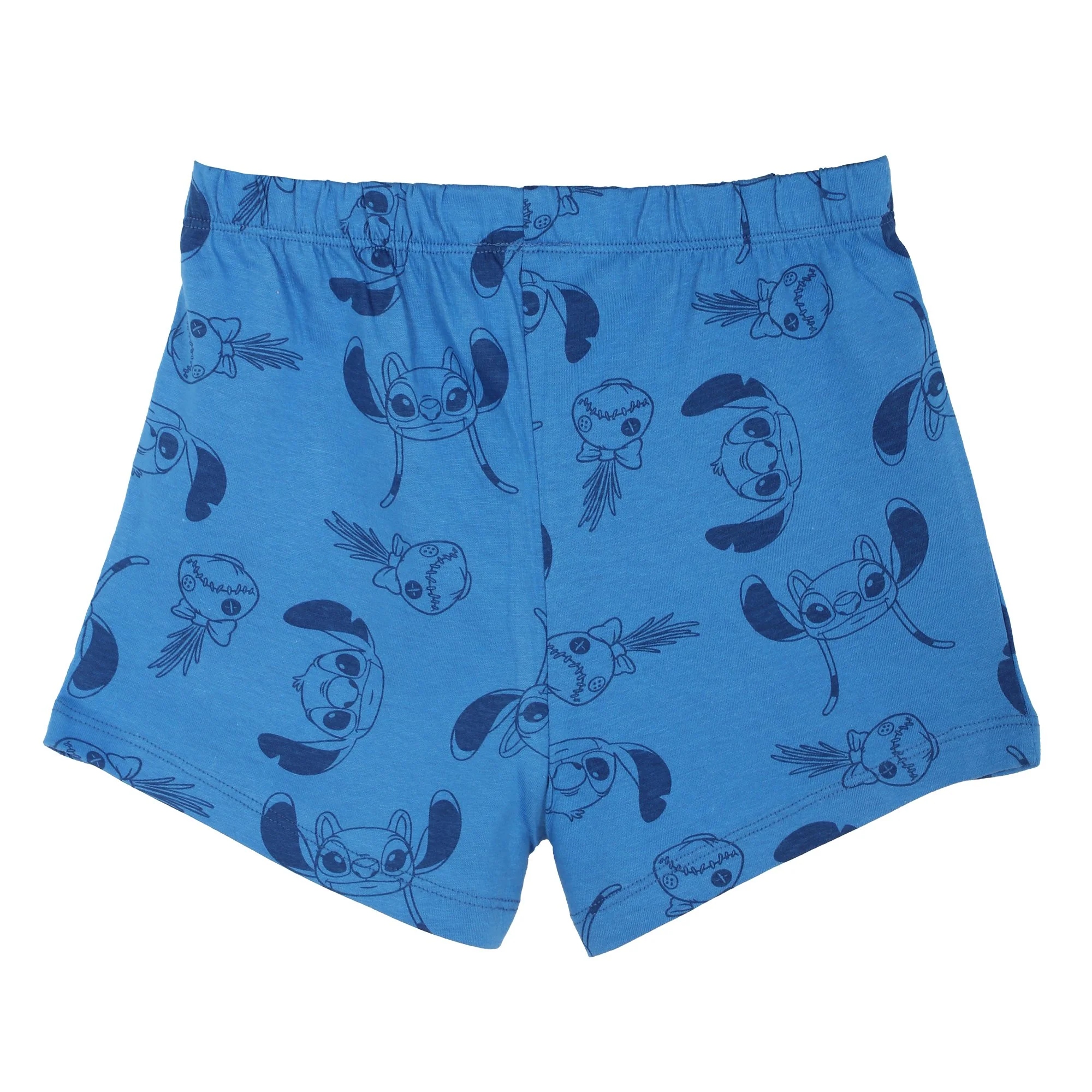 Ensemble pyjama short et haut licence - Bleu - Image 4