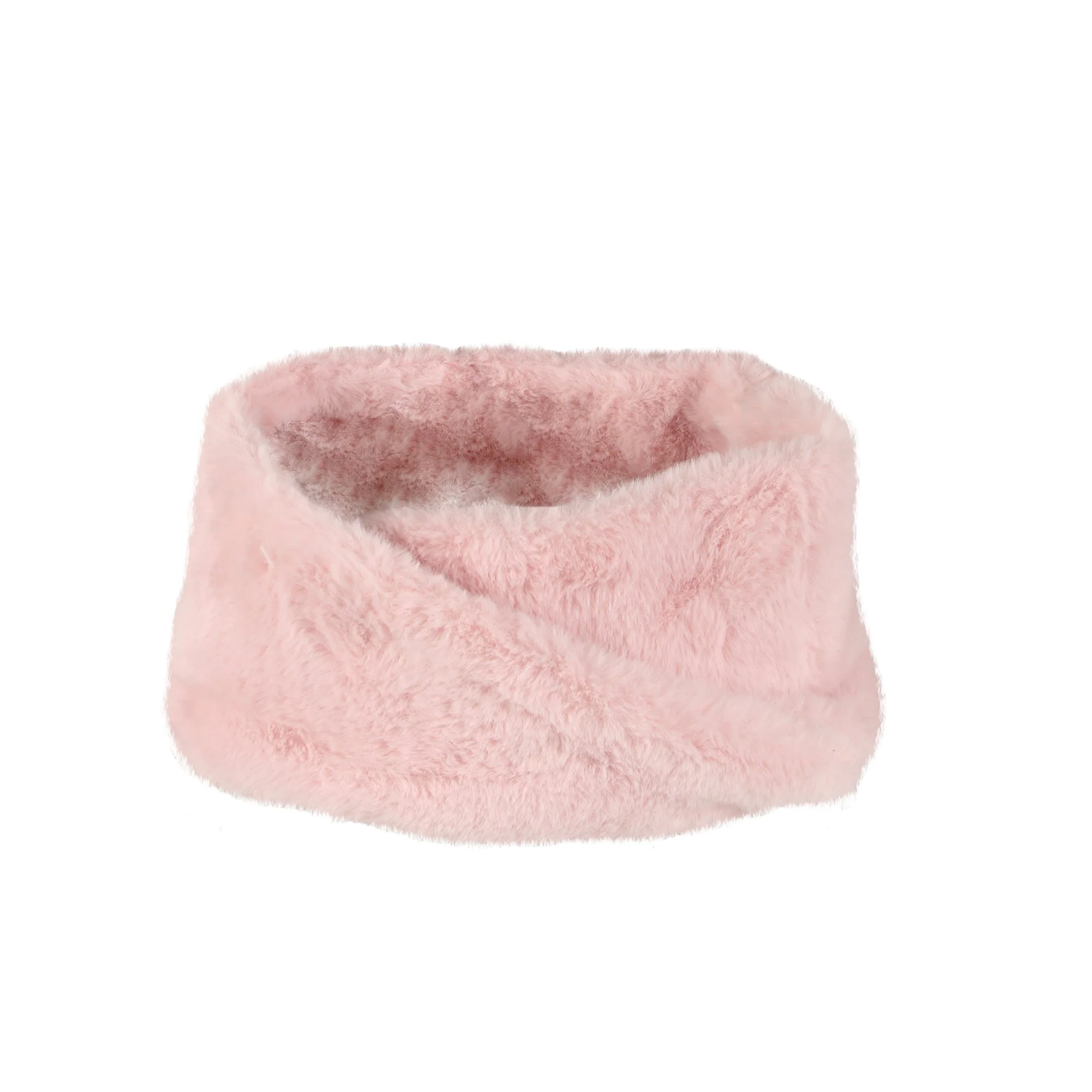 Ensemble snood, gants et bonnet - Rose - Image 2