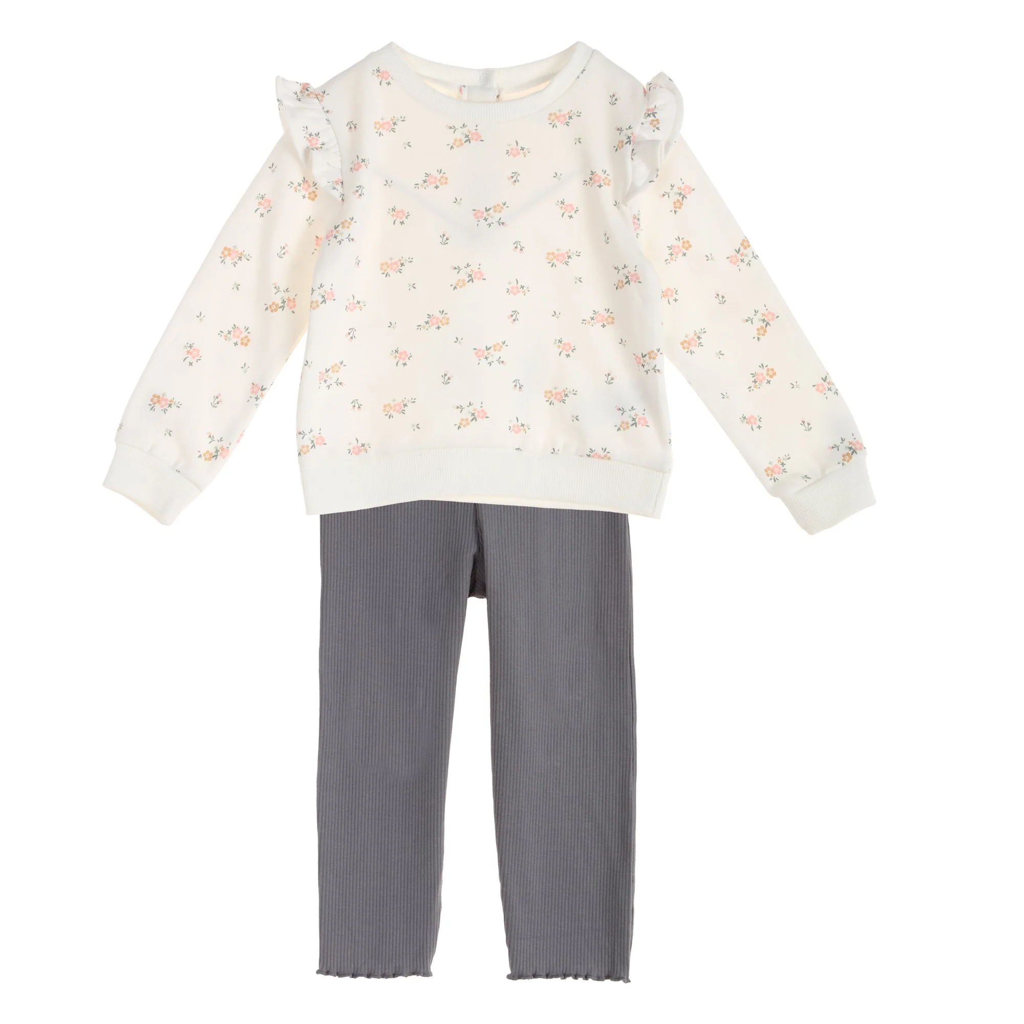 Ensemble Sweat et Legging pour Bébé - Beige