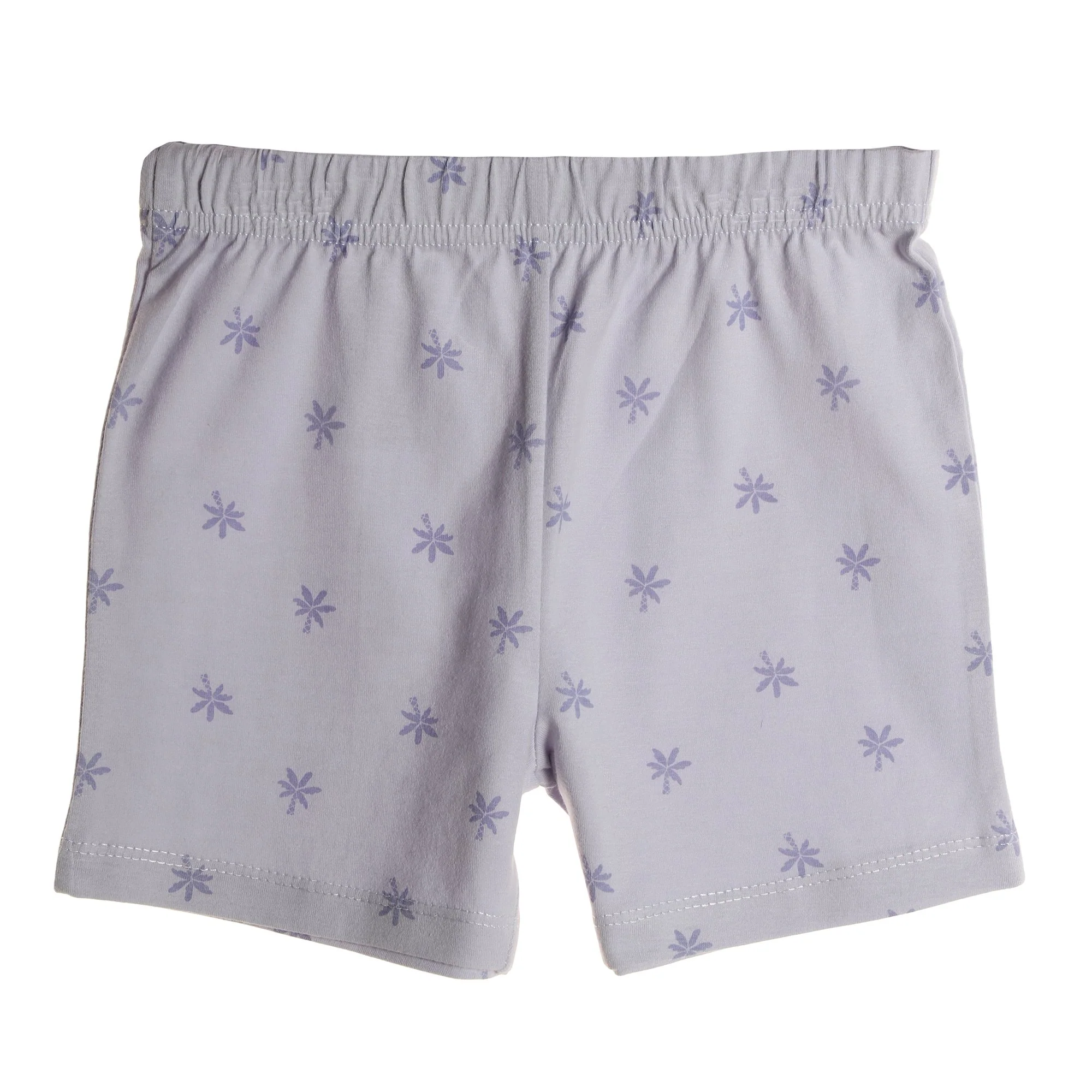 Ensemble tee shirt et short dors bien - Bleu - Image 3