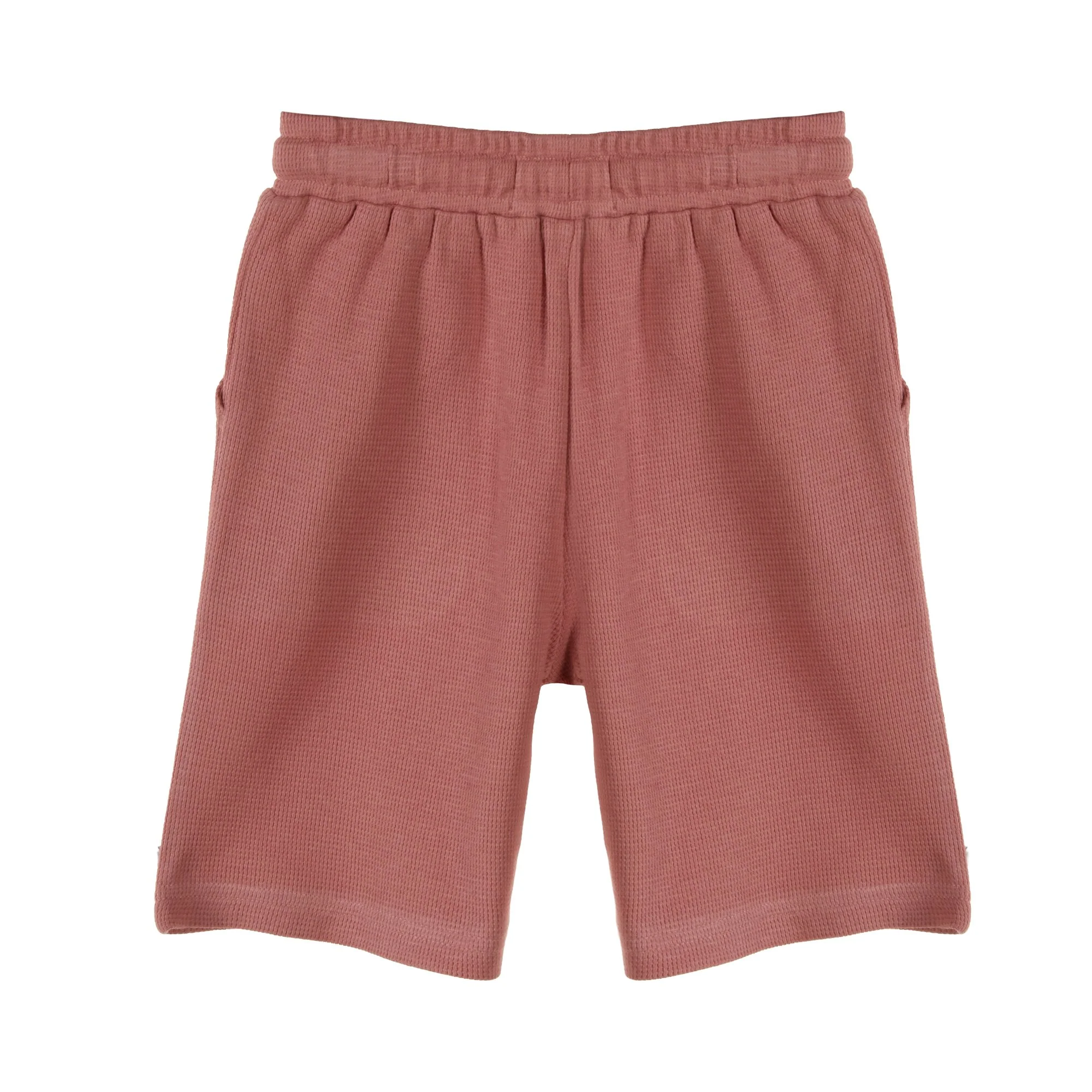 Ensemble tee shirt manche courte et short - Rose - Image 4