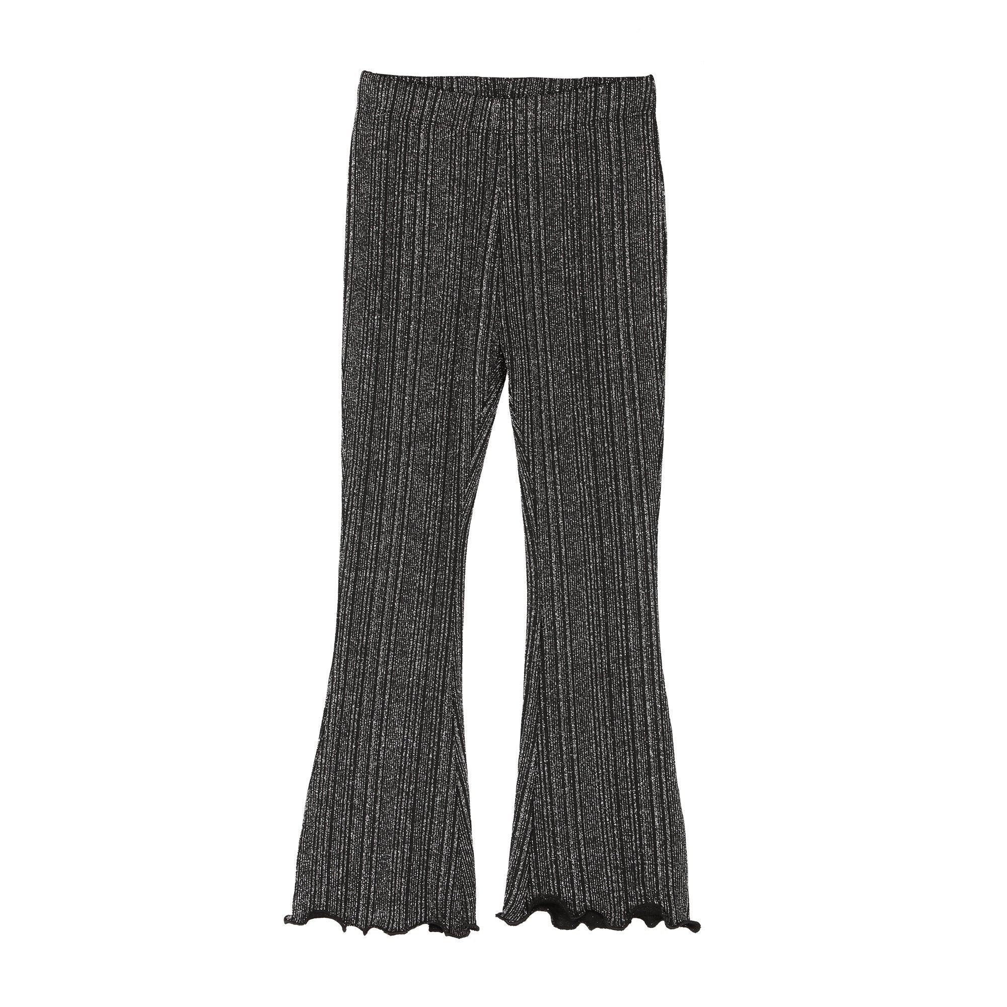 Ensemble tee-shirt manches longues et legging flare 3-12 ans  - Noir - Image 3